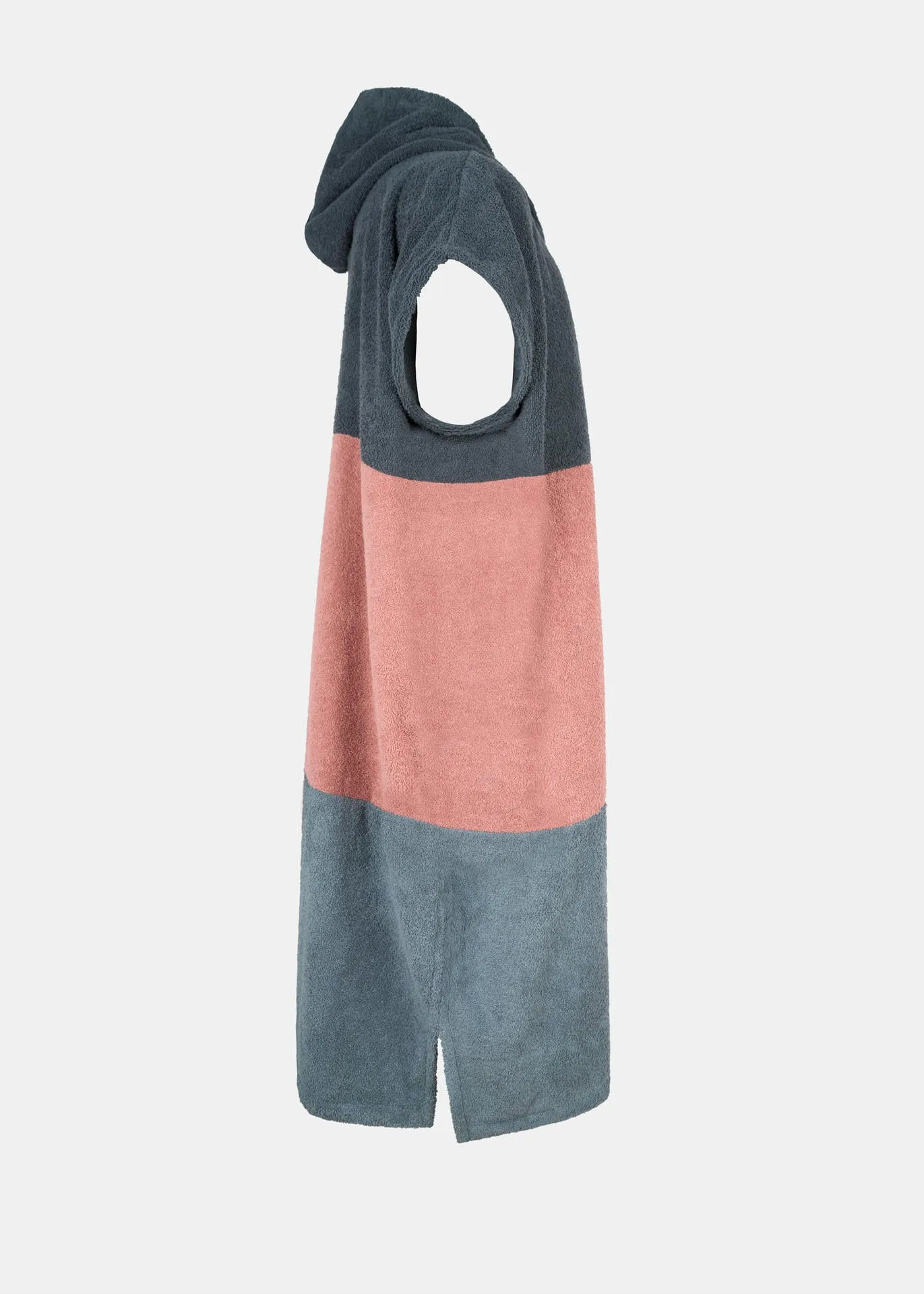 Kinder-Surf-Poncho TREE Anthracite/Rose/Stormy