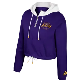 Lakers CE24 Women's Game Plan Quarter Zip Hoodie