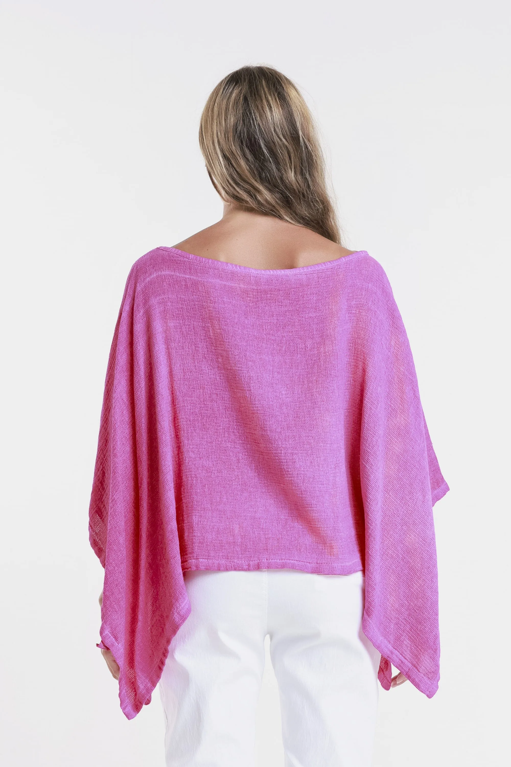 Leah Woven Poncho (BQ168)