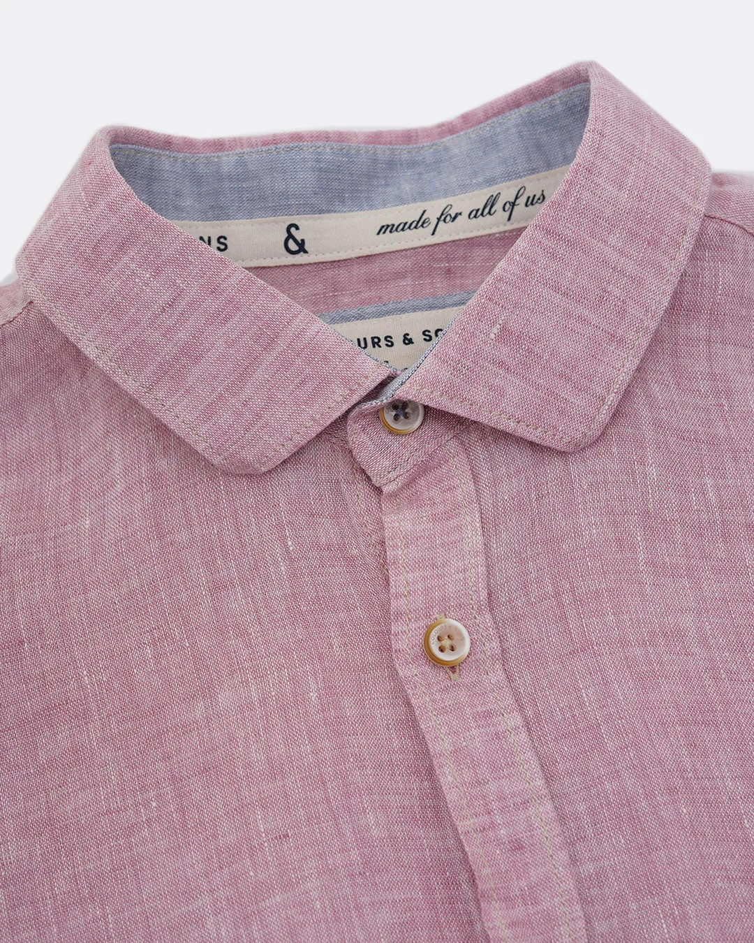 Linen Shirt - Grape