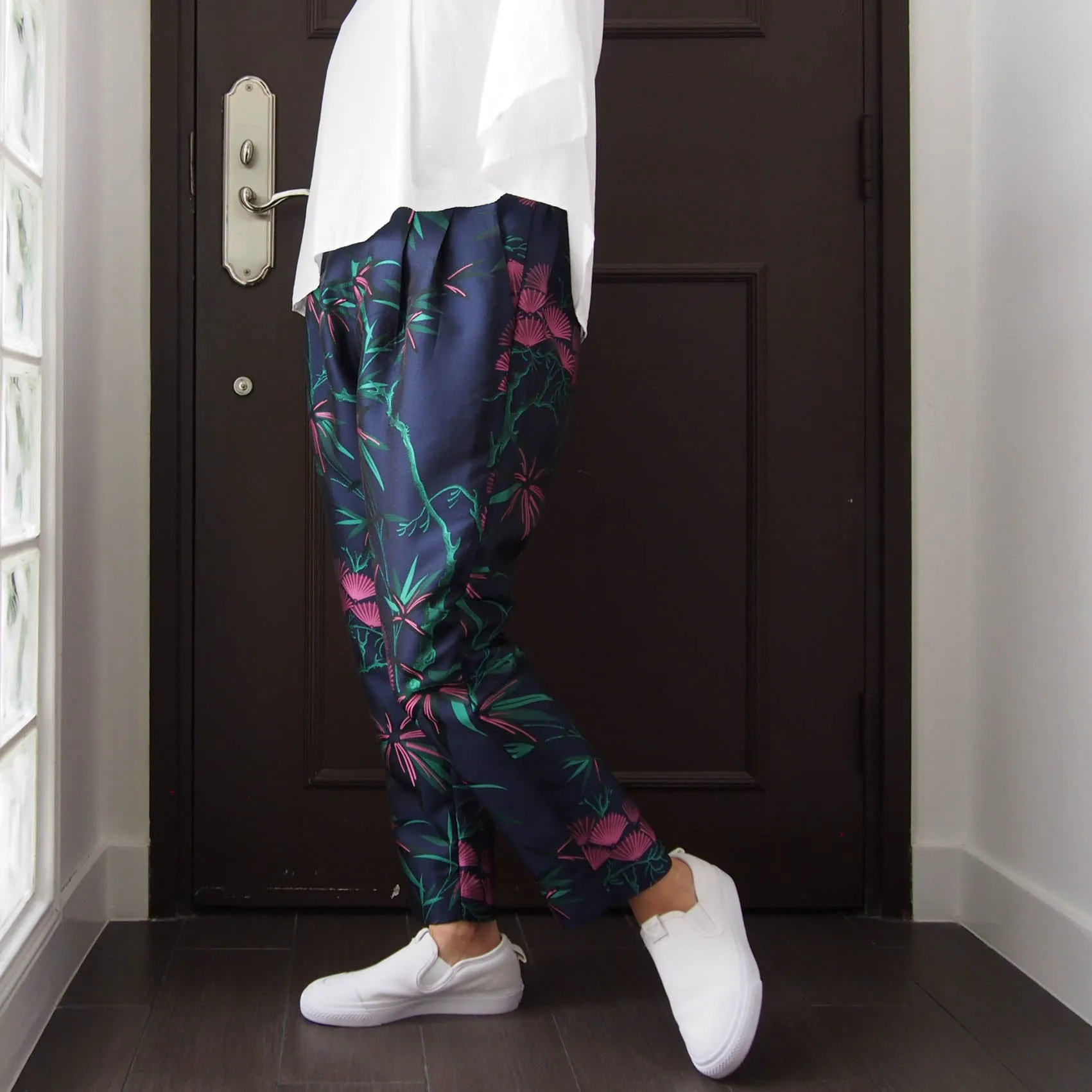 <P10BP>KABUKI -Tapered Pants GREEN