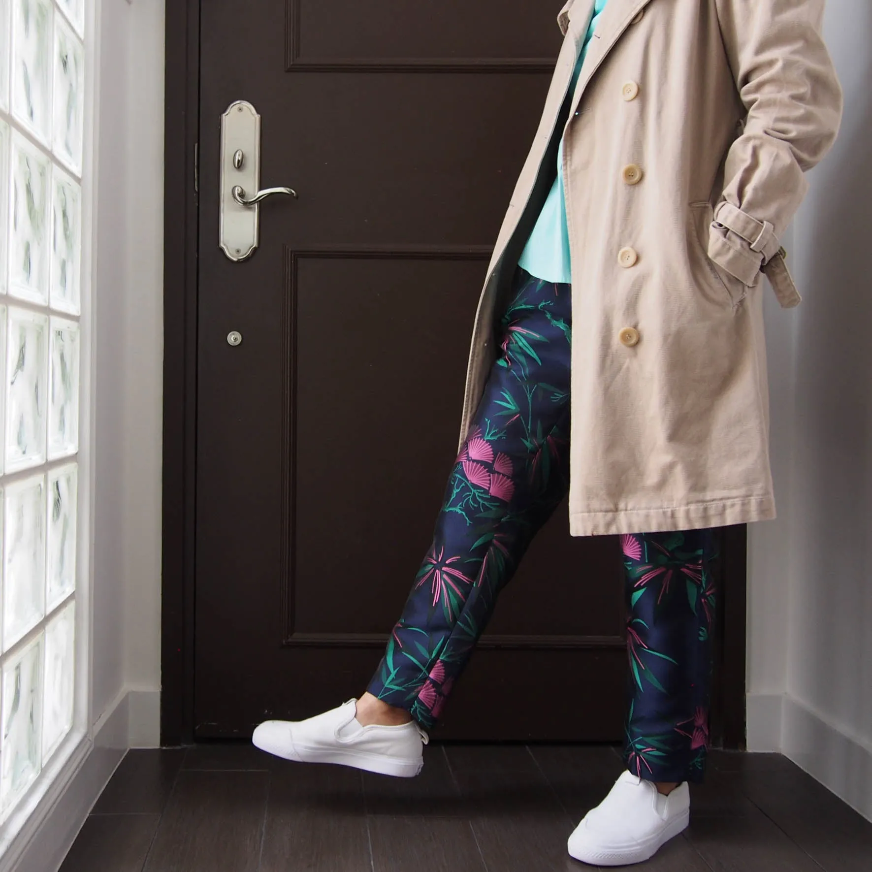 <P10BP>KABUKI -Tapered Pants GREEN