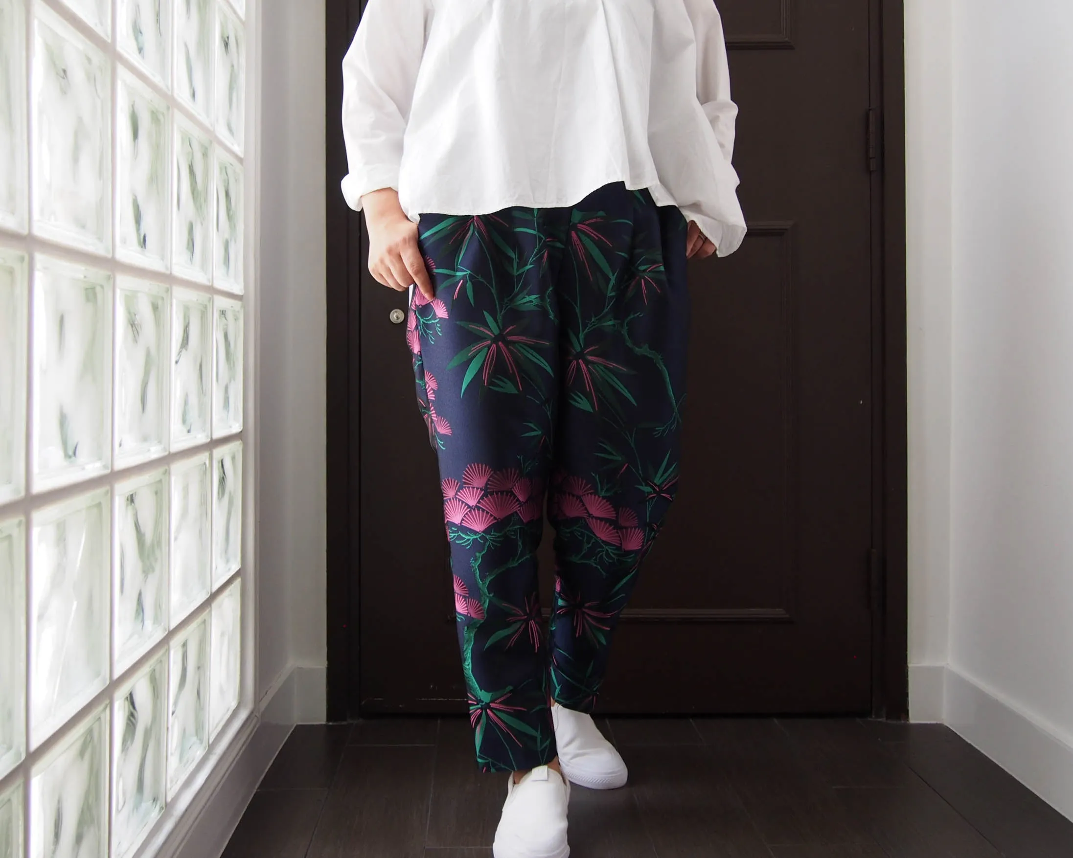 <P10BP>KABUKI -Tapered Pants GREEN