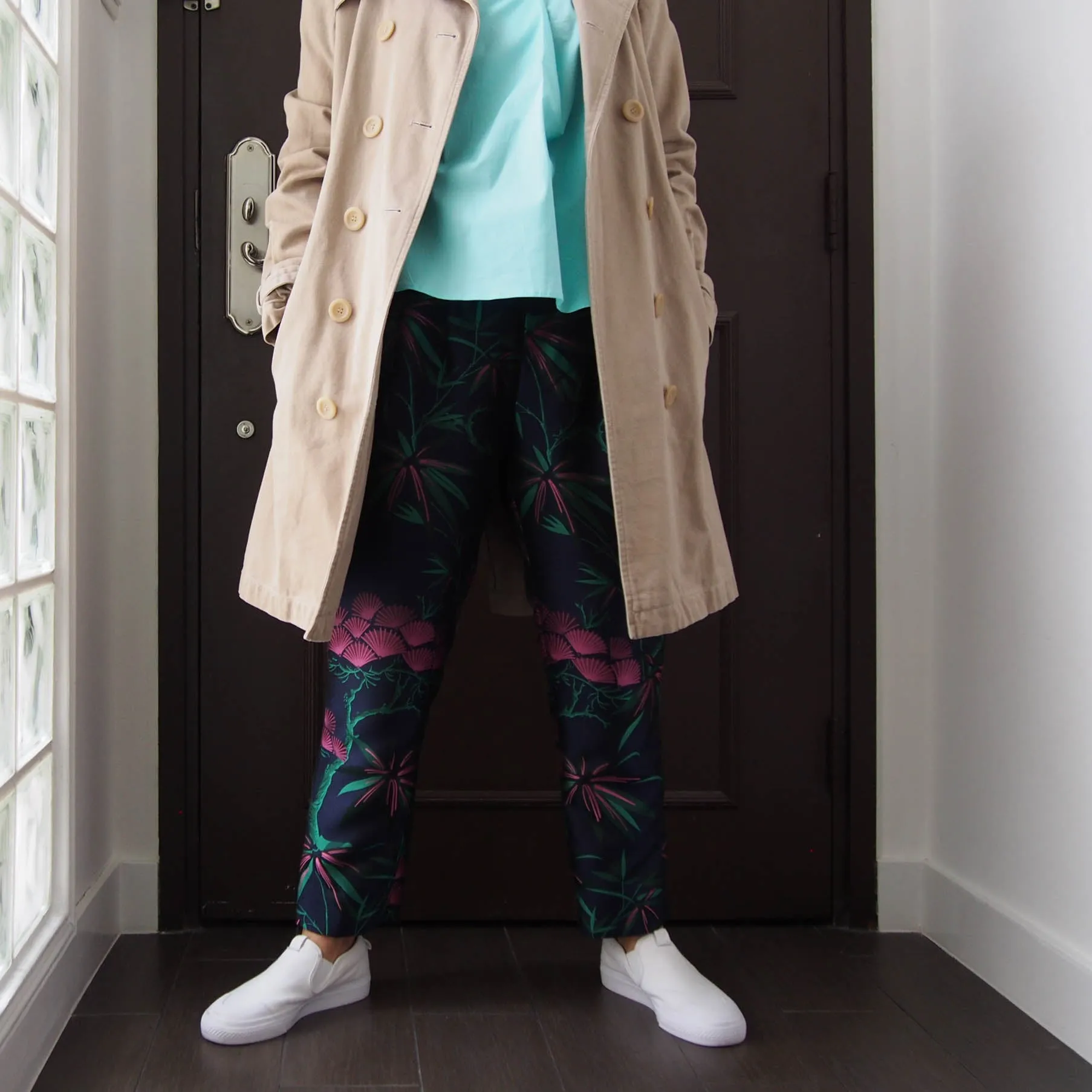 <P10BP>KABUKI -Tapered Pants GREEN