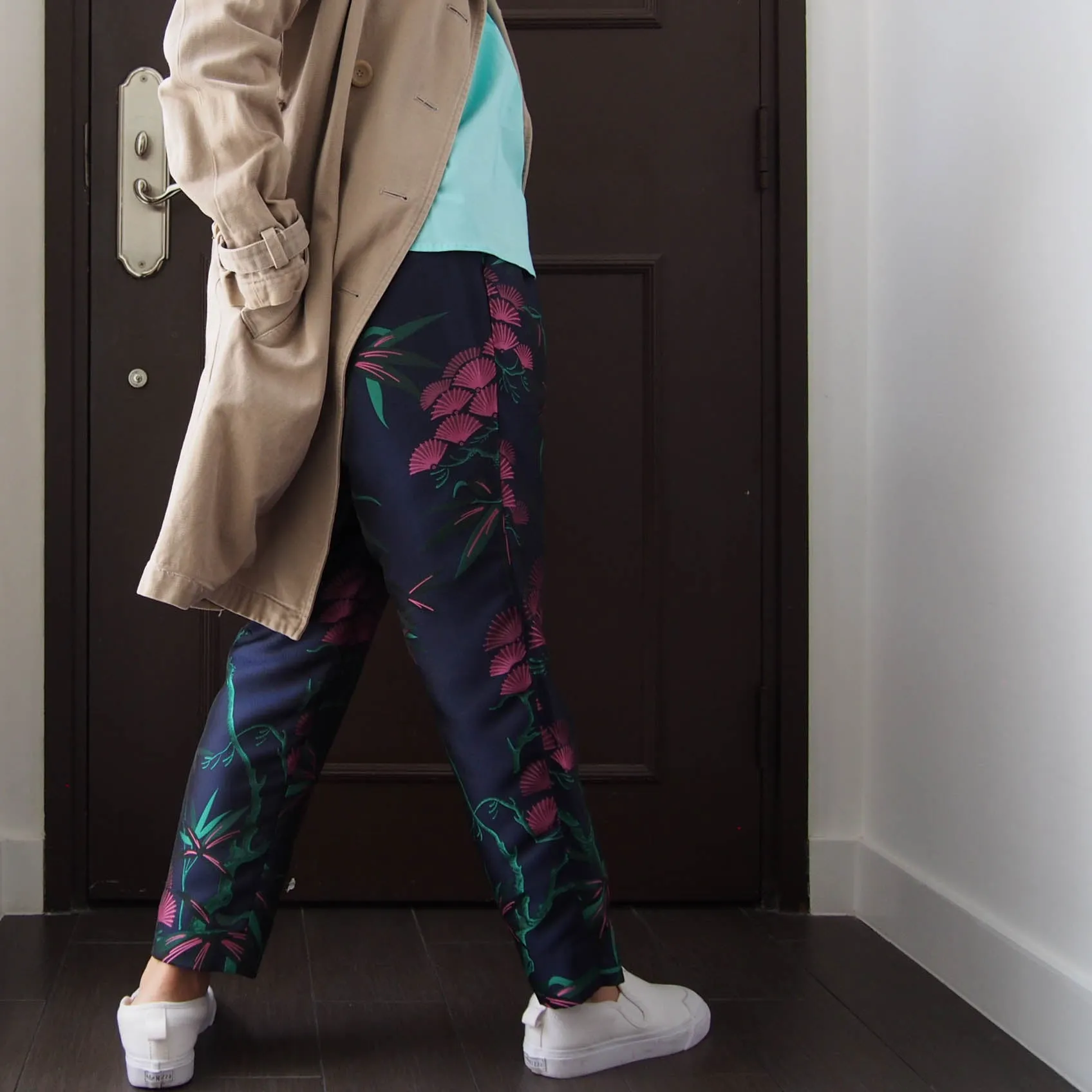 <P10BP>KABUKI -Tapered Pants GREEN