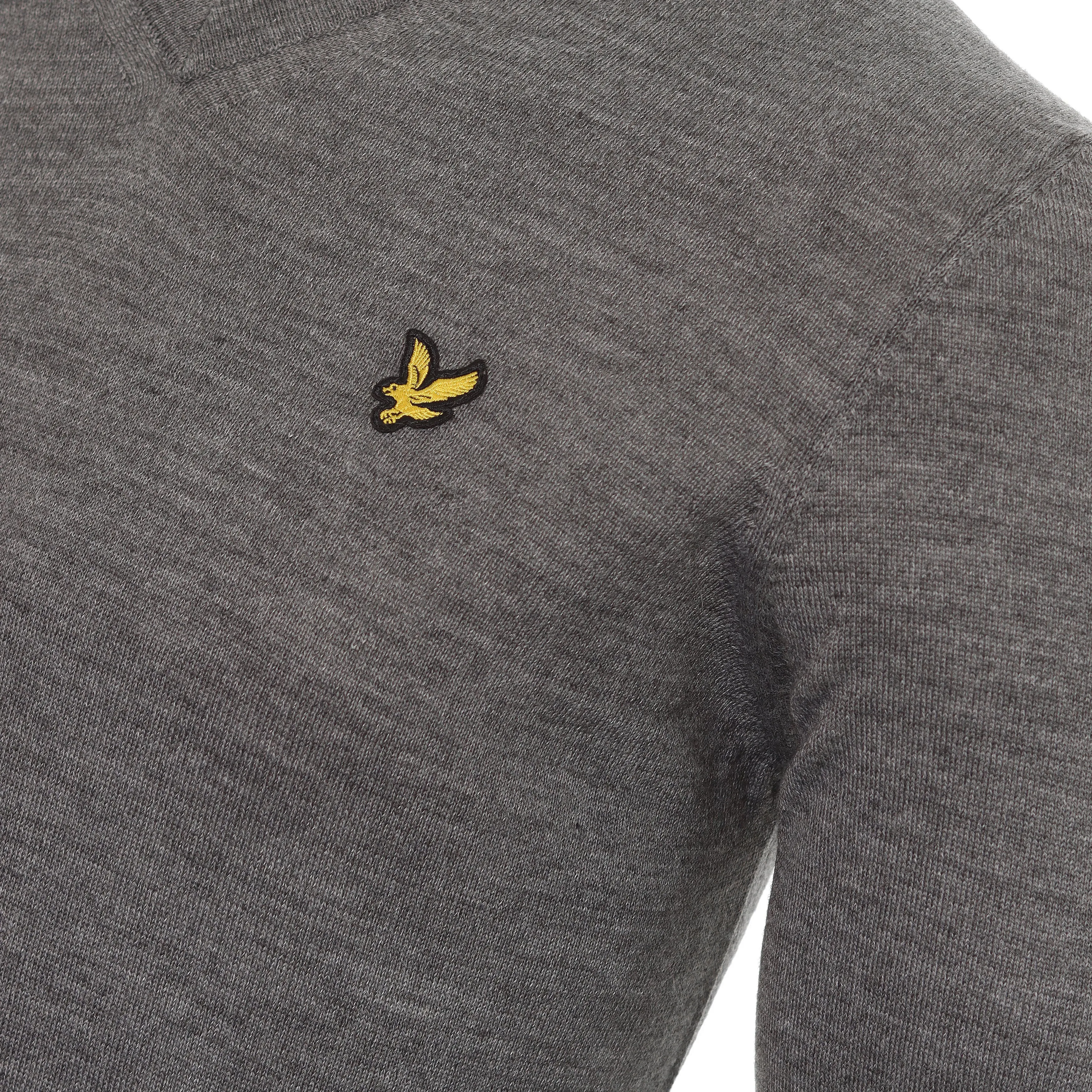 Lyle & Scott Golf Merino Blend V-Neck Pullover