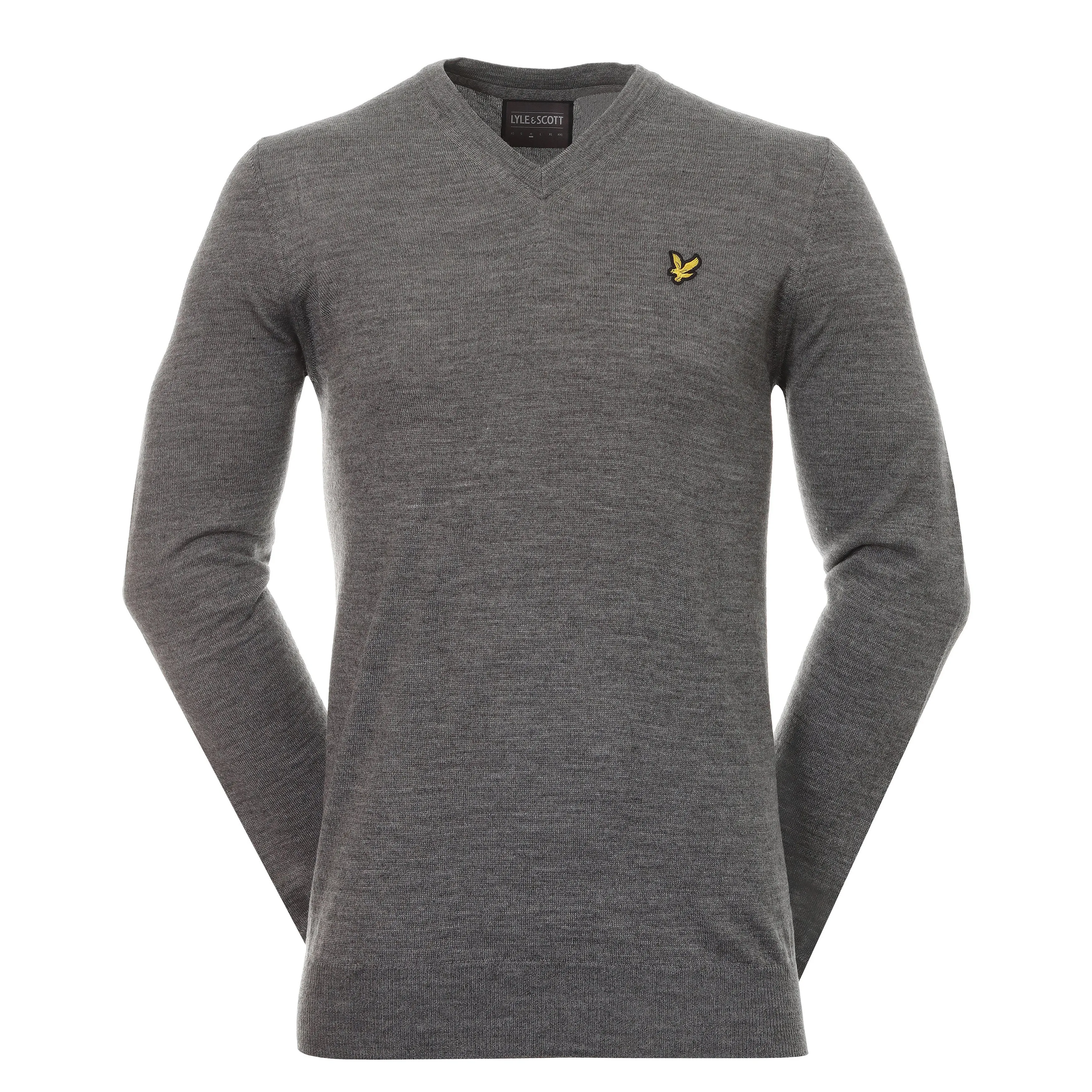 Lyle & Scott Golf Merino Blend V-Neck Pullover