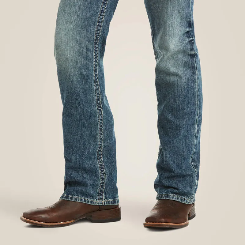 Men's Ariat M5 Slim Gambler Stackable Straight Leg Jean : 10012703