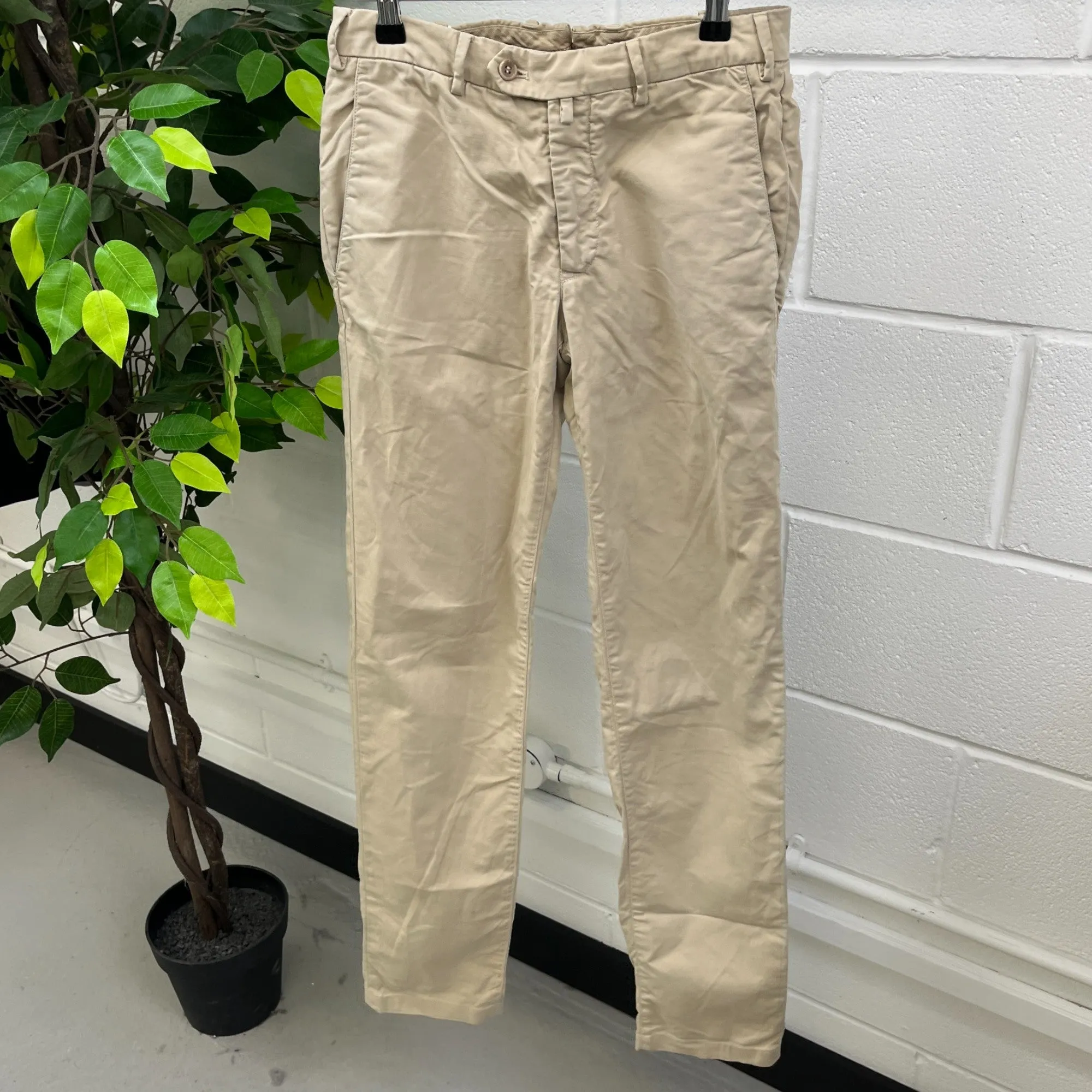 Men's Chino Trousers Beige Size IT 44 / UK 28