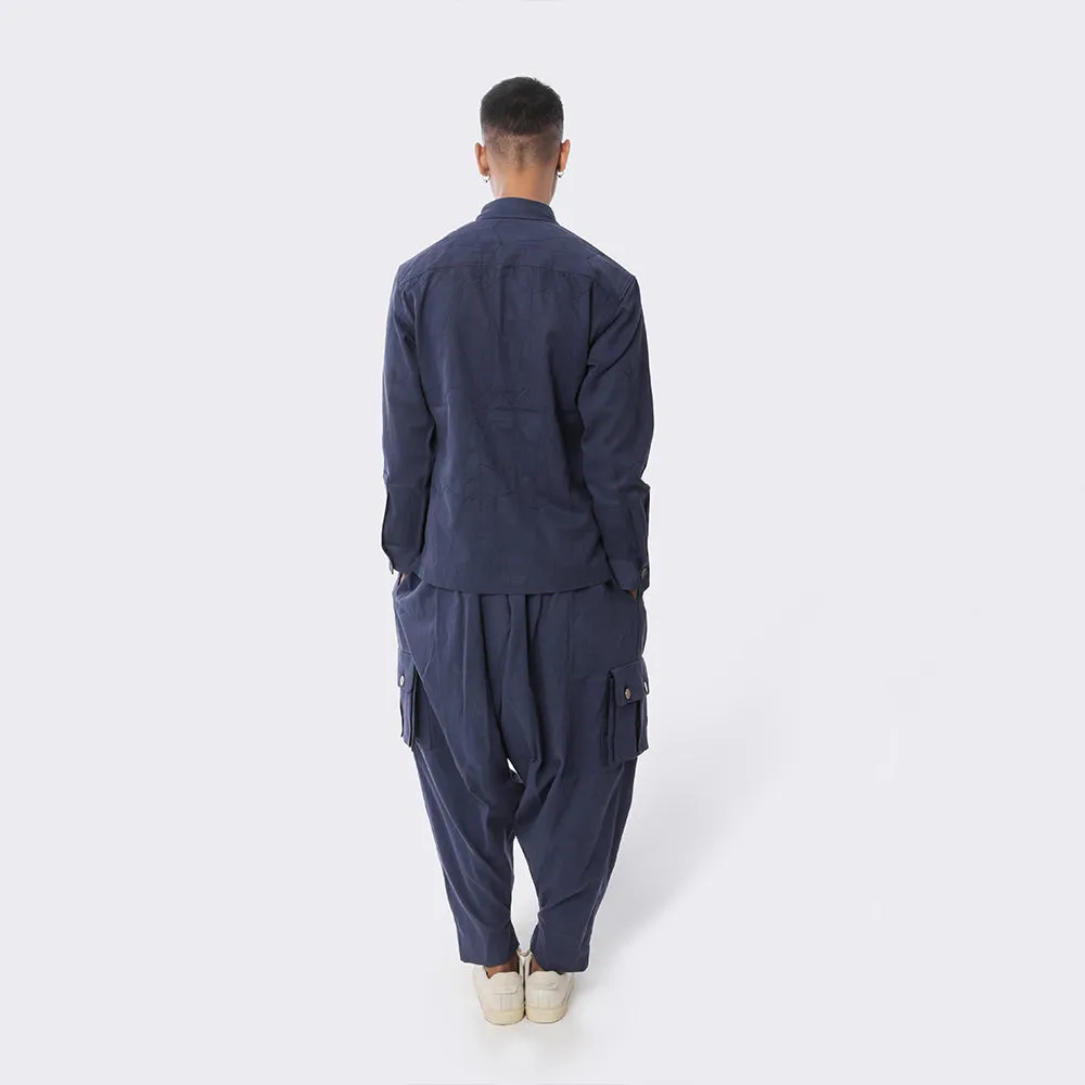 Military Shacket   Workwear Dhoti Trousers