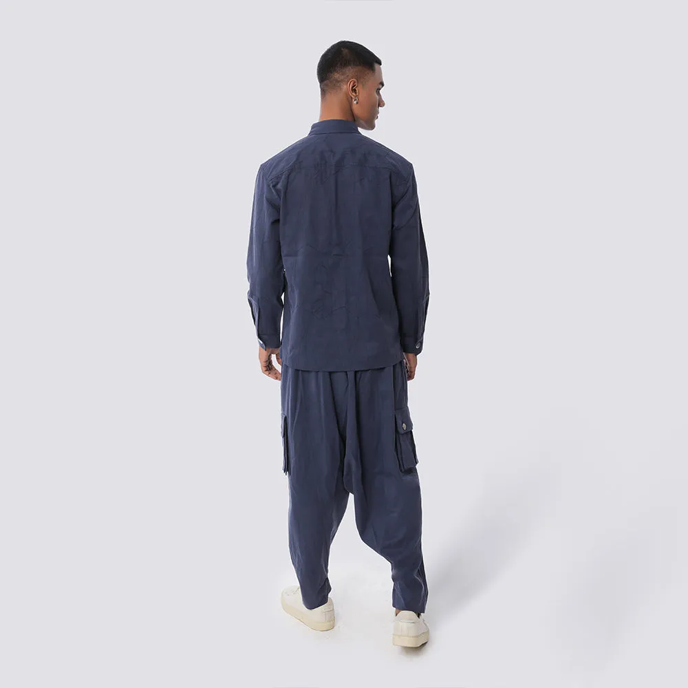 Military Shacket   Workwear Dhoti Trousers