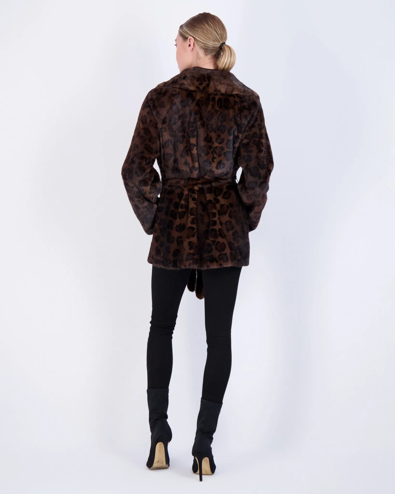 Mink Jacket with Belt