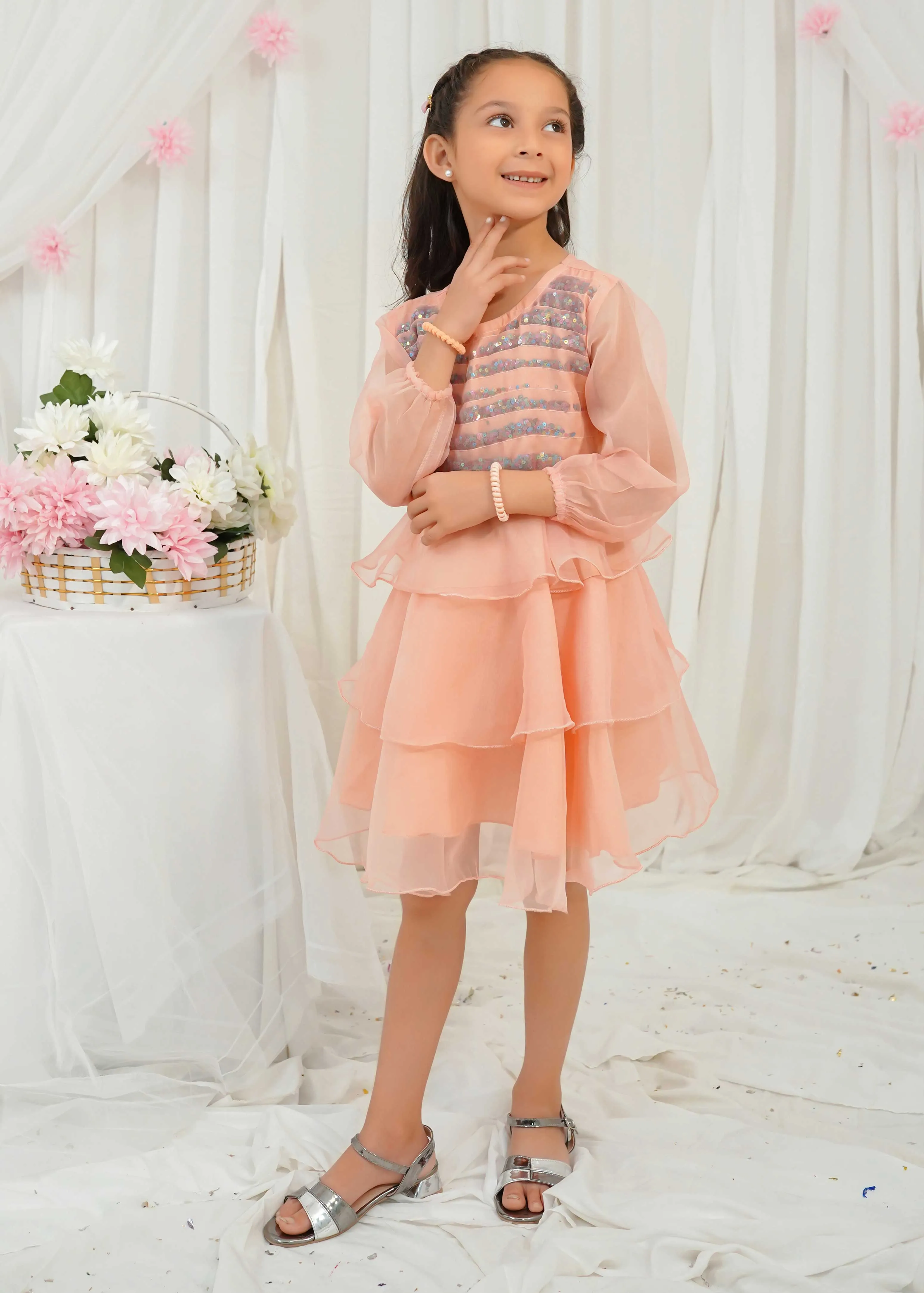 Modest Stitched Summer Kids Shirts Collection'2024-Lyla