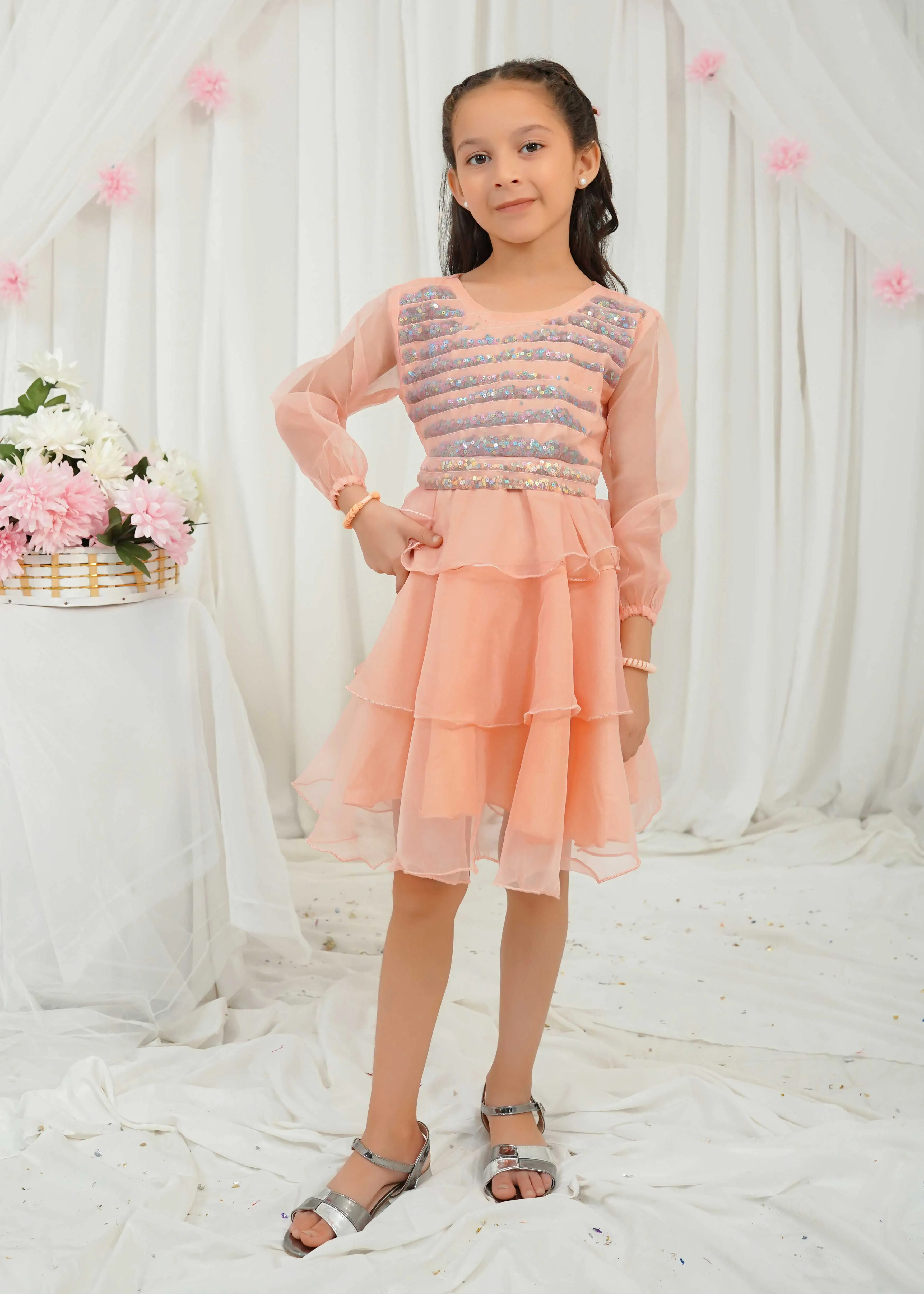 Modest Stitched Summer Kids Shirts Collection'2024-Lyla