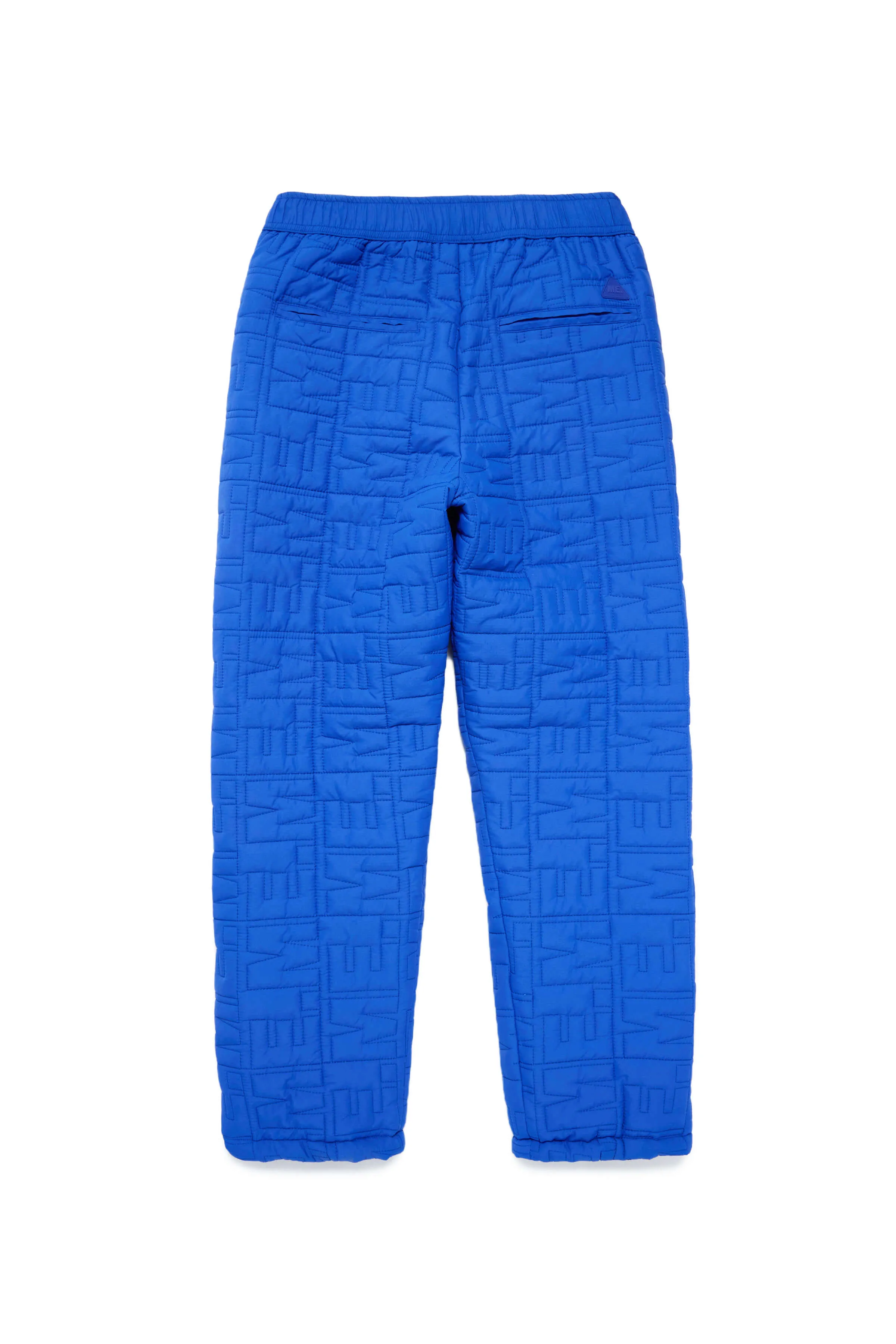 Monogram Quilted Puff Tech Pant - Cobalt