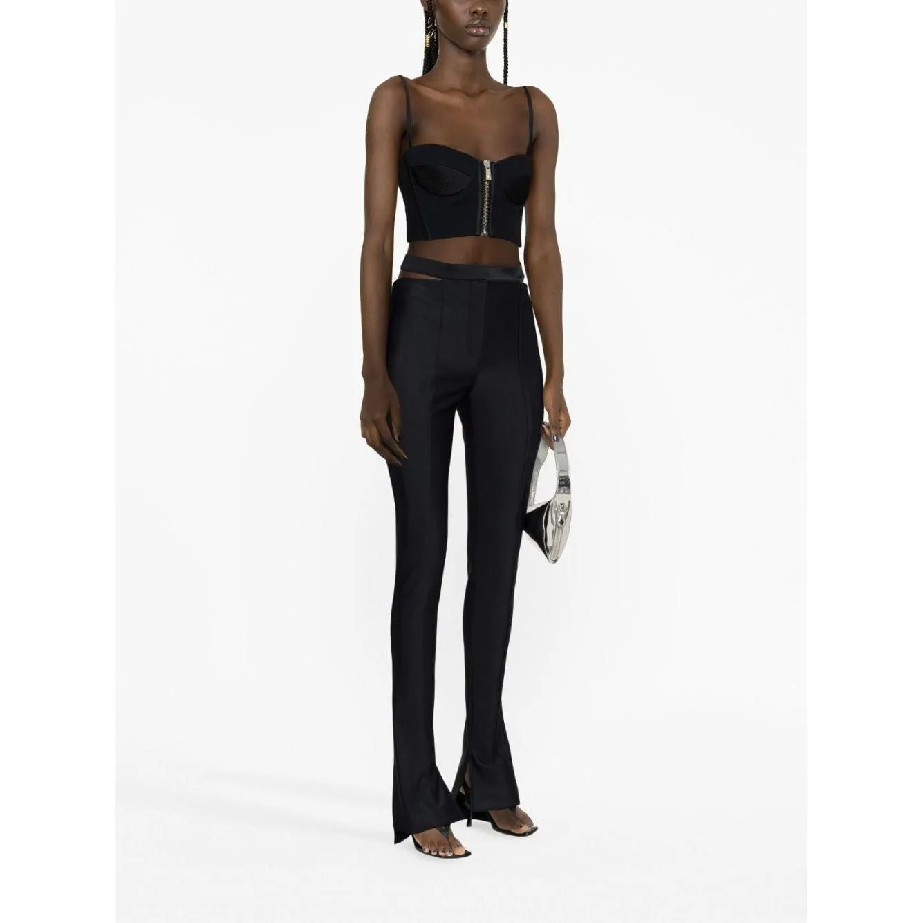 MUGLER Trousers Black