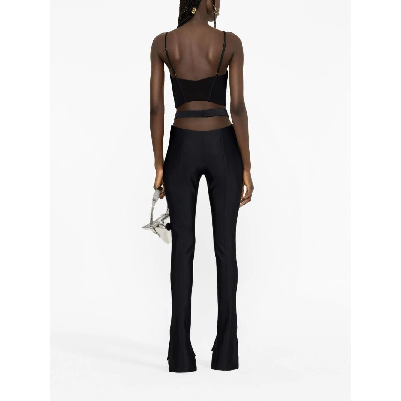 MUGLER Trousers Black