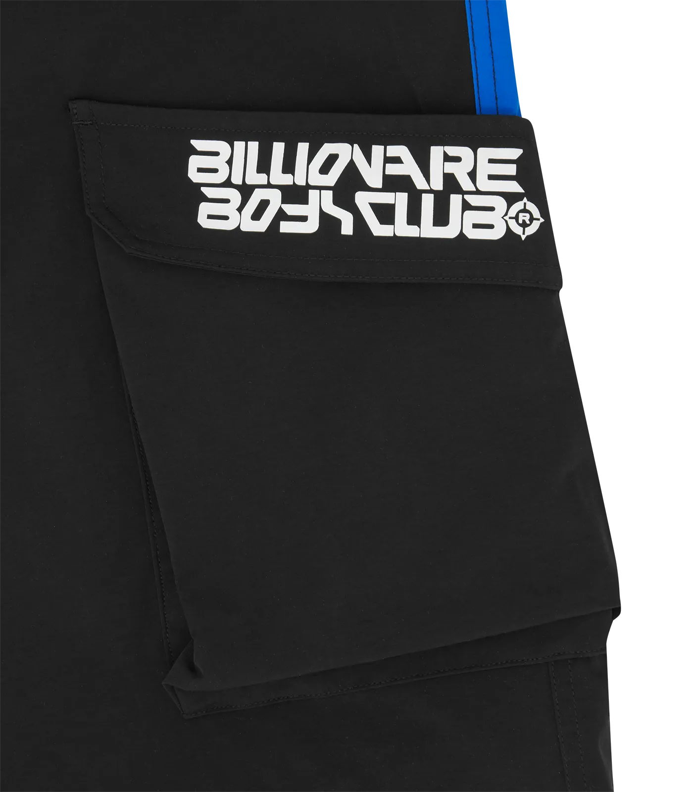 MULTI POCKET TECH PANT - BLACK/BLUE