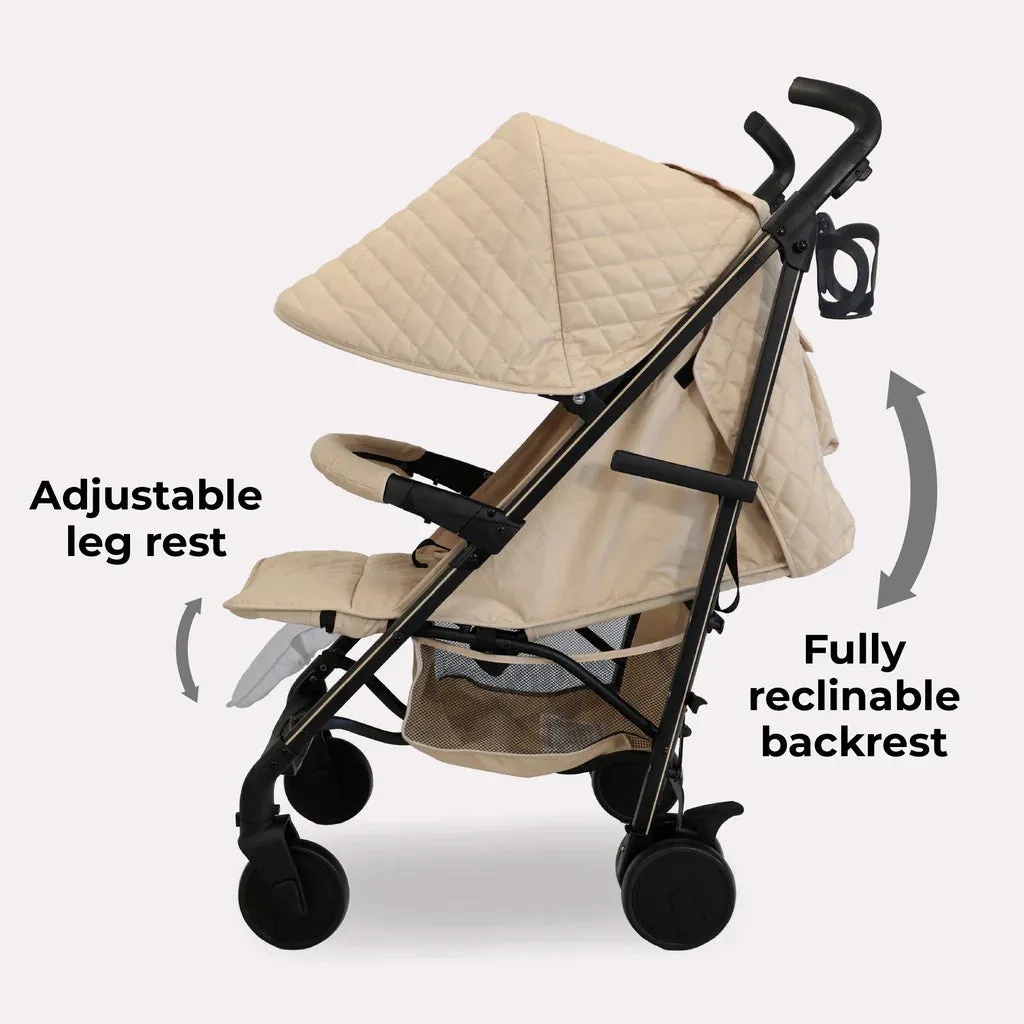 My Babiie MB51 Stroller - Quilted Sand