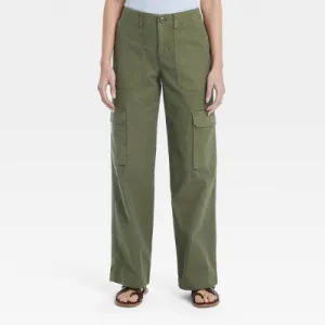 New - Women's Mid-Rise Utility Cargo Pants - Universal Thread