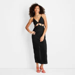 New - Women's Sleeveless Ring Detail Maxi Dress - Future Collective with Jenee Naylor