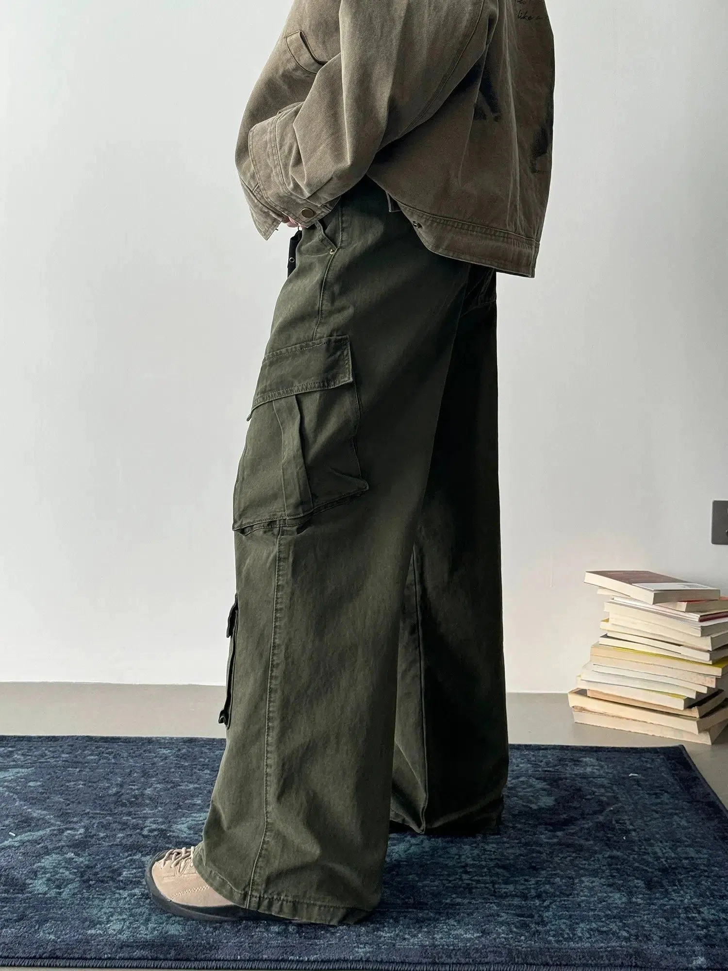 Nine Multi-Pocket Work Cargo Pants