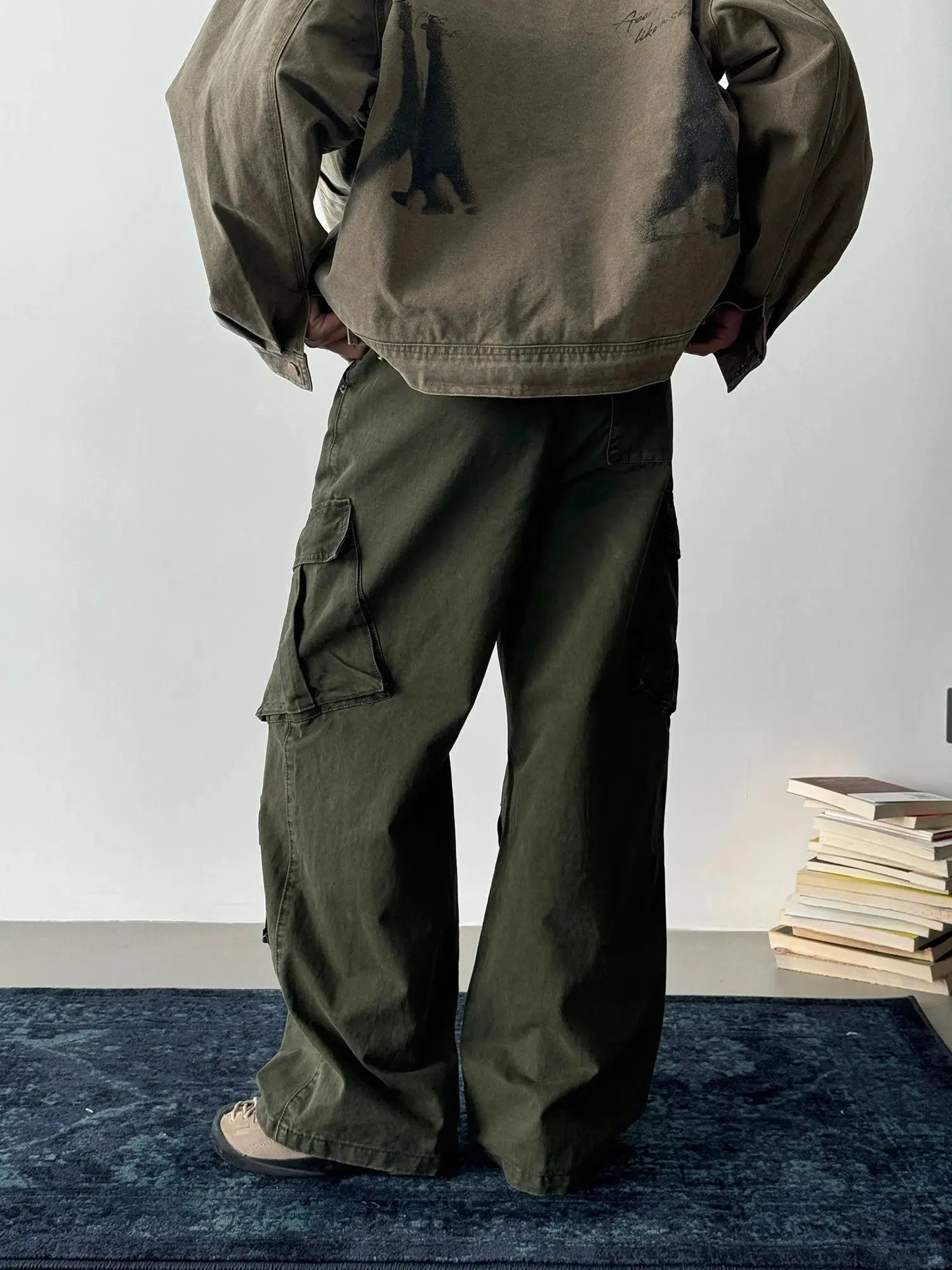 Nine Multi-Pocket Work Cargo Pants