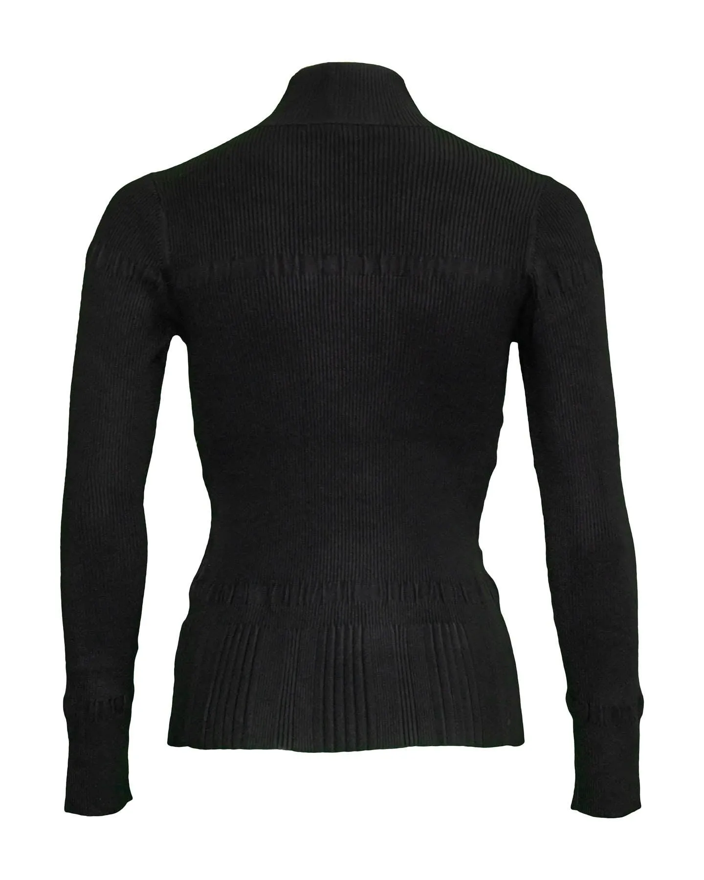 Non Wool Mock Neck Pullover