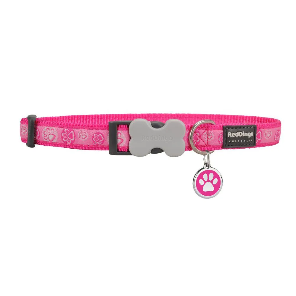 Paw Impressions Hot Pink Dog Collar