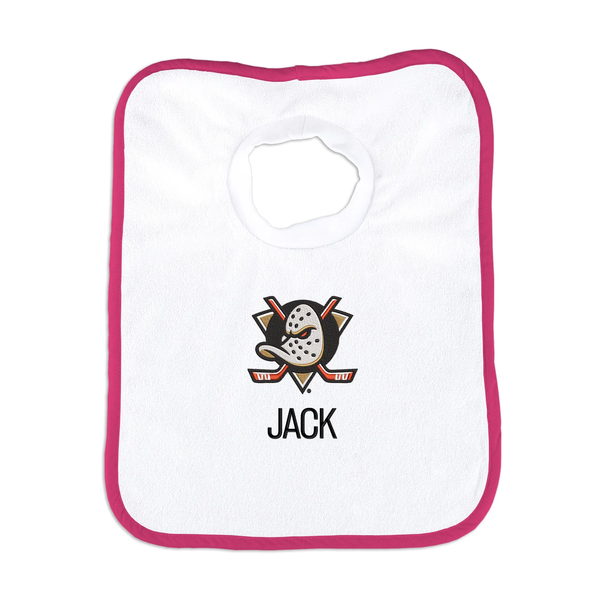 Personalized Anaheim Ducks Bib