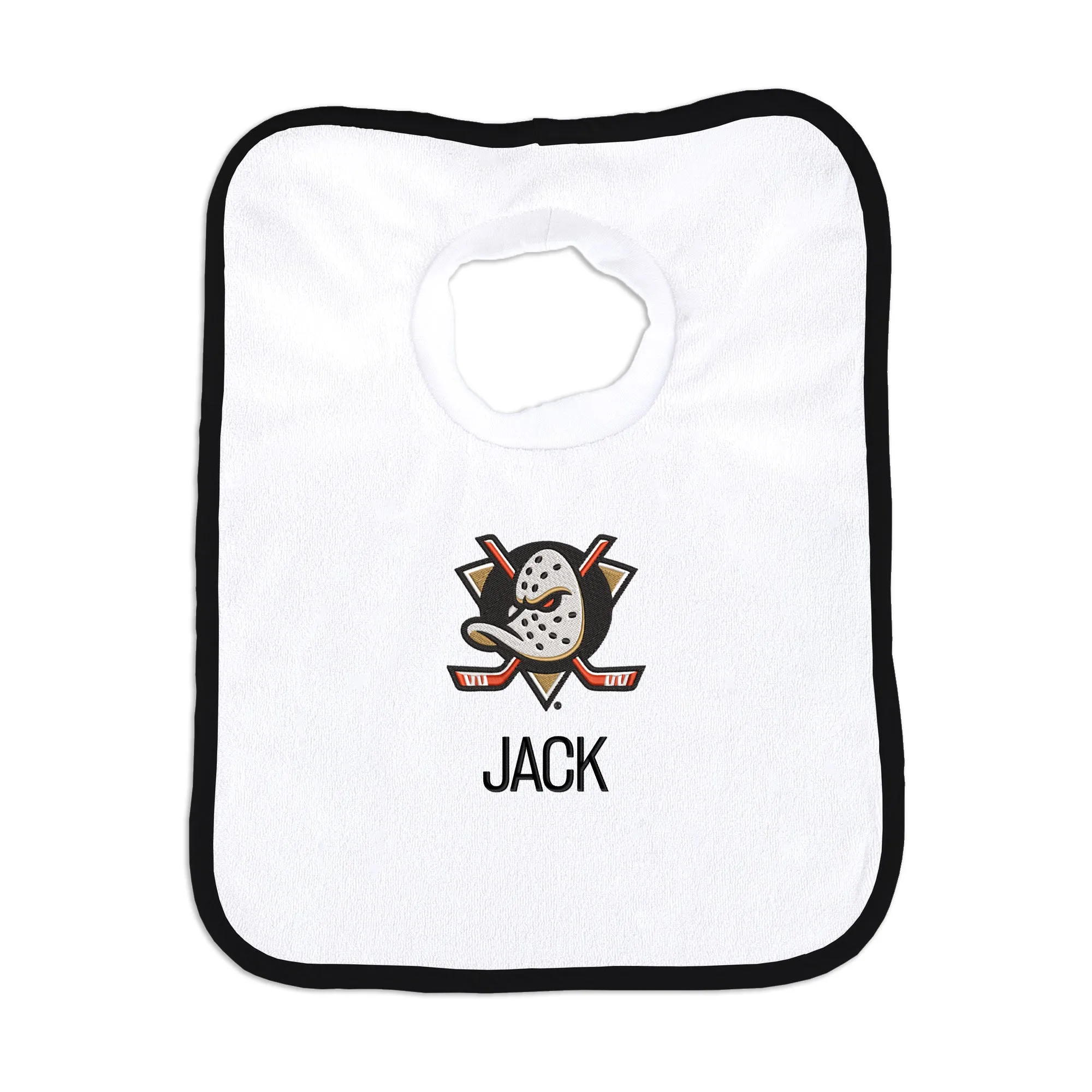 Personalized Anaheim Ducks Bib