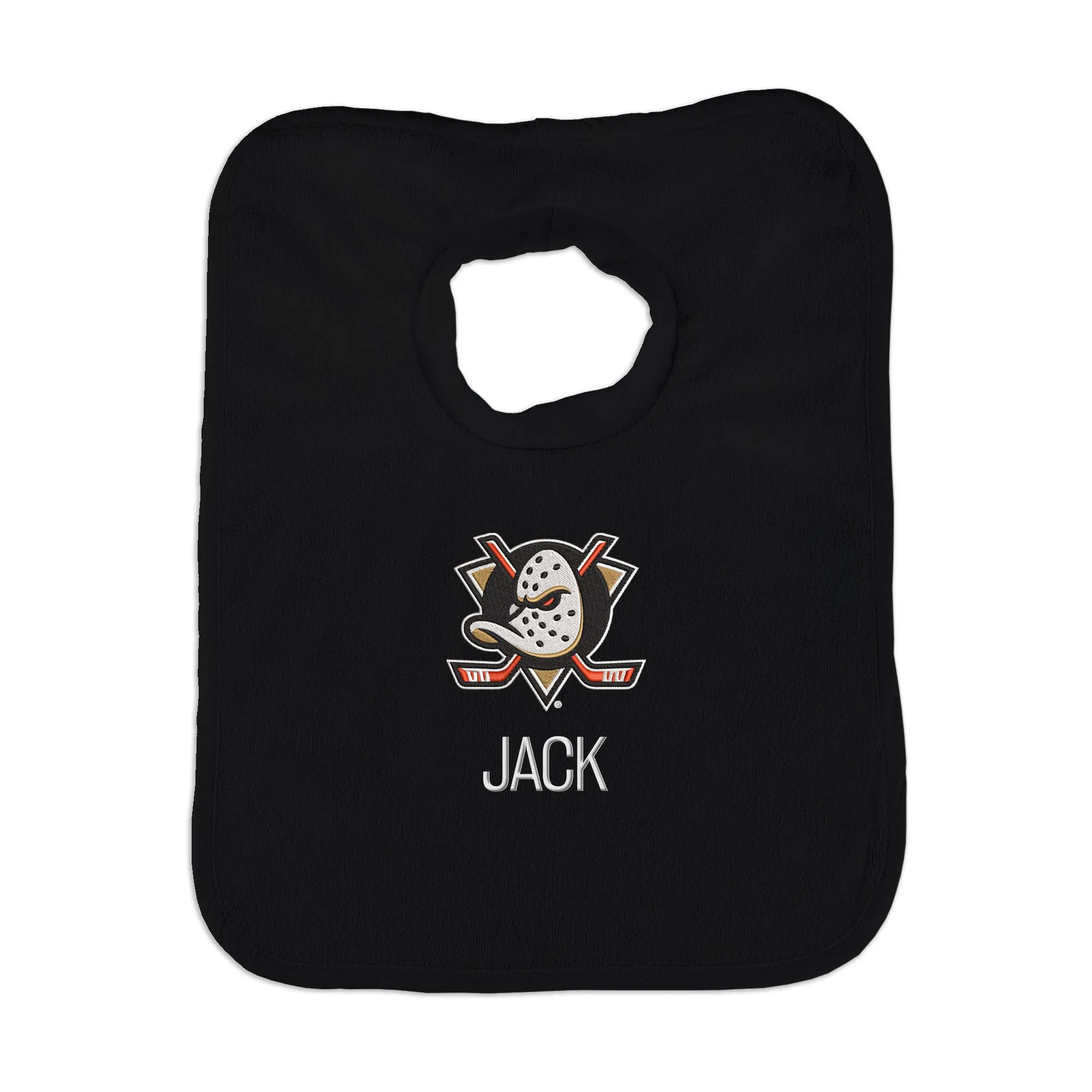 Personalized Anaheim Ducks Bib