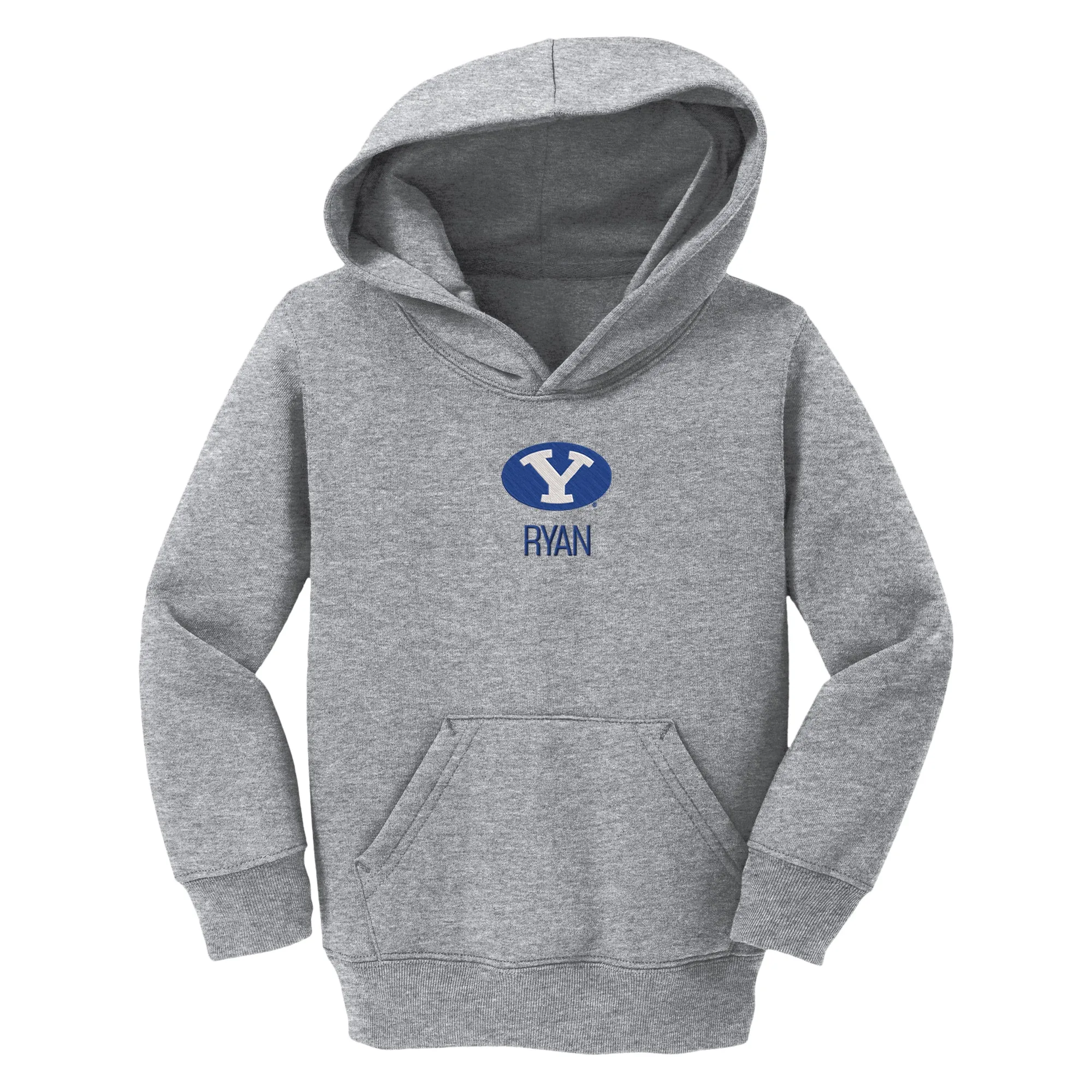 Personalized Brigham Young Cougars Toddler Pullover Sweatshirt