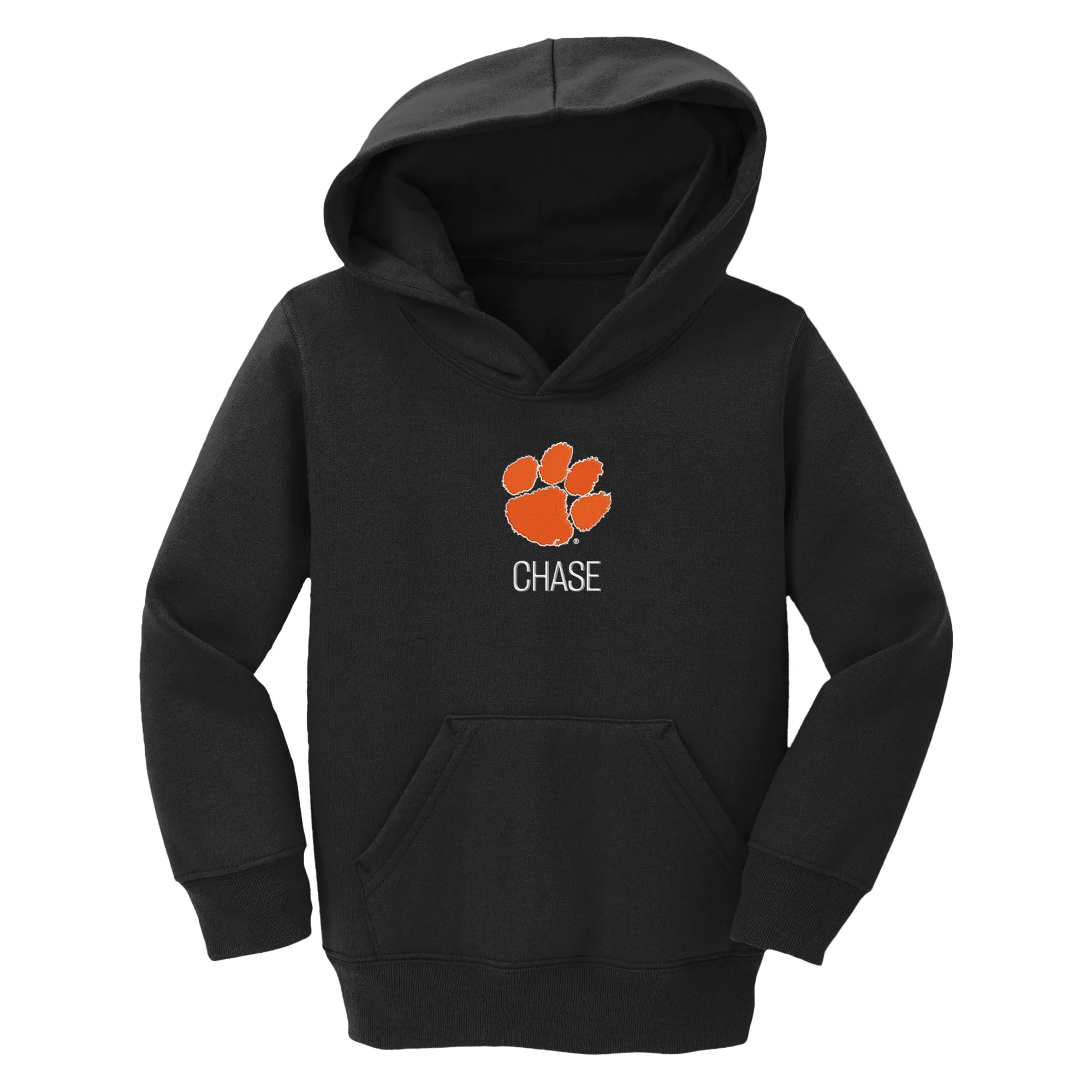 Personalized Clemson Tigers Toddler Pullover Sweatshirt