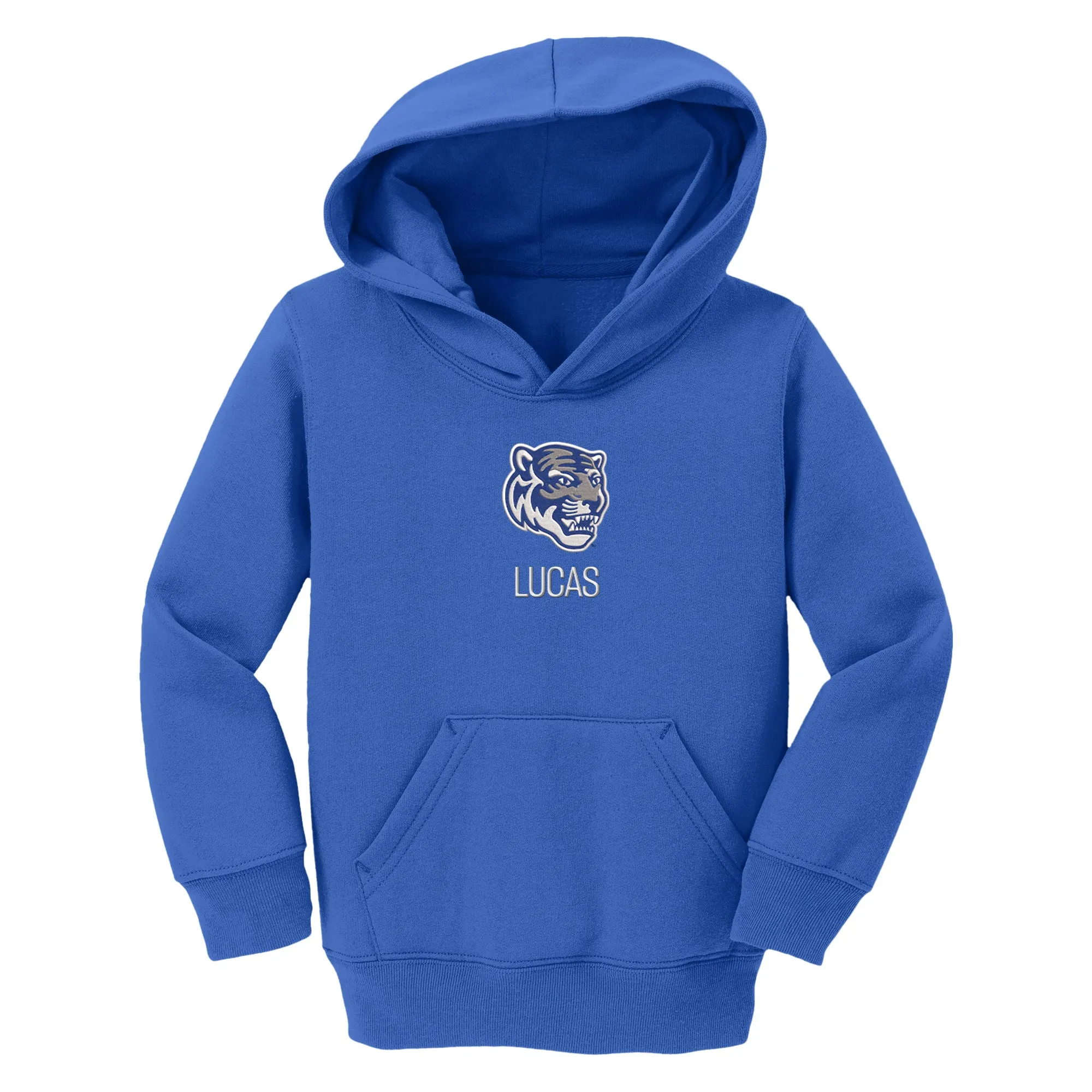 Personalized Memphis Tigers Tiger Head Toddler Pullover Sweatshirt