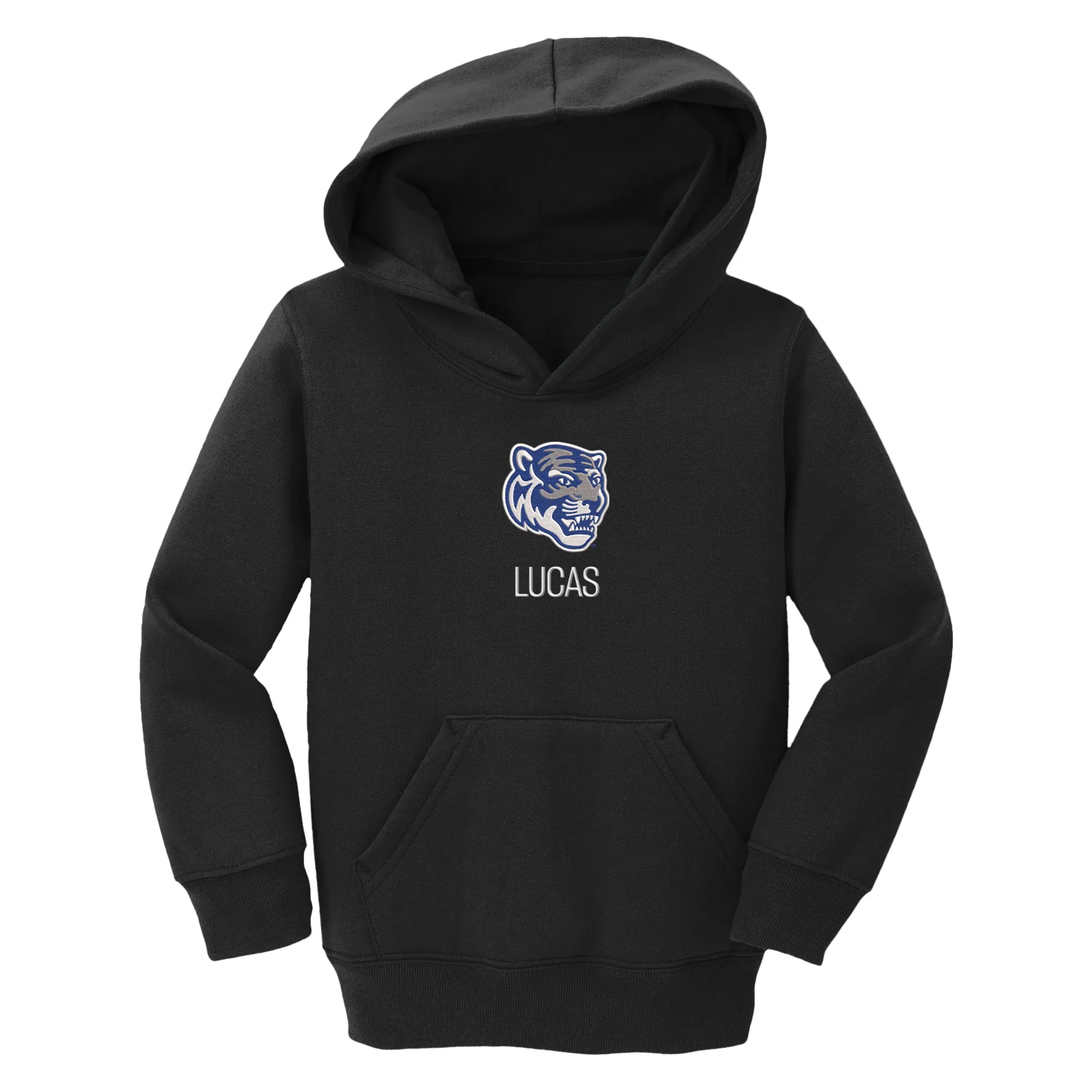 Personalized Memphis Tigers Tiger Head Toddler Pullover Sweatshirt