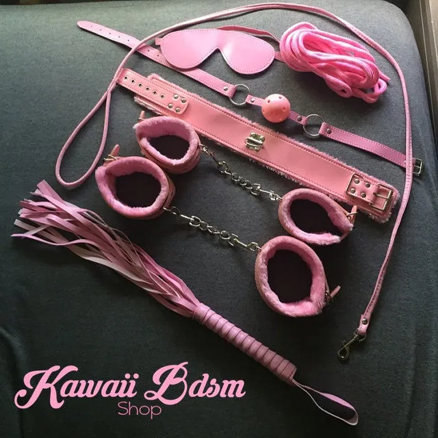 Pink Princess Bondage 7Pcs Set