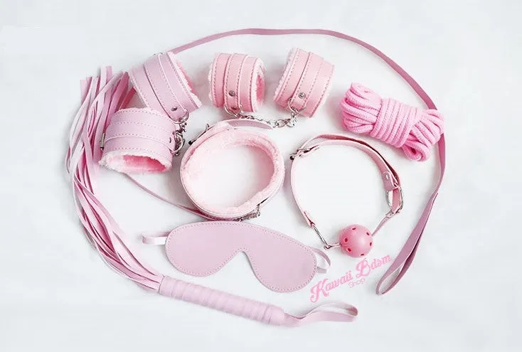 Pink Princess Bondage 7Pcs Set