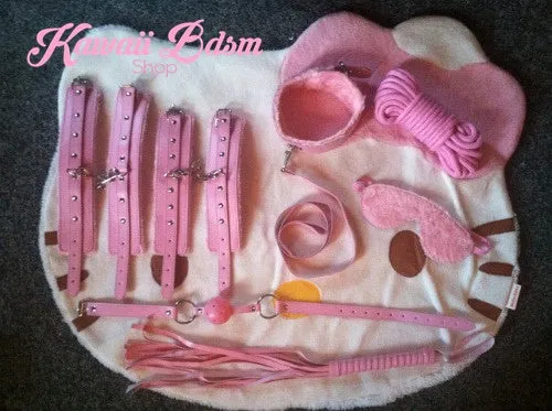 Pink Princess Bondage 7Pcs Set