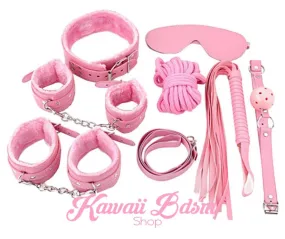 Pink Princess Bondage 7Pcs Set