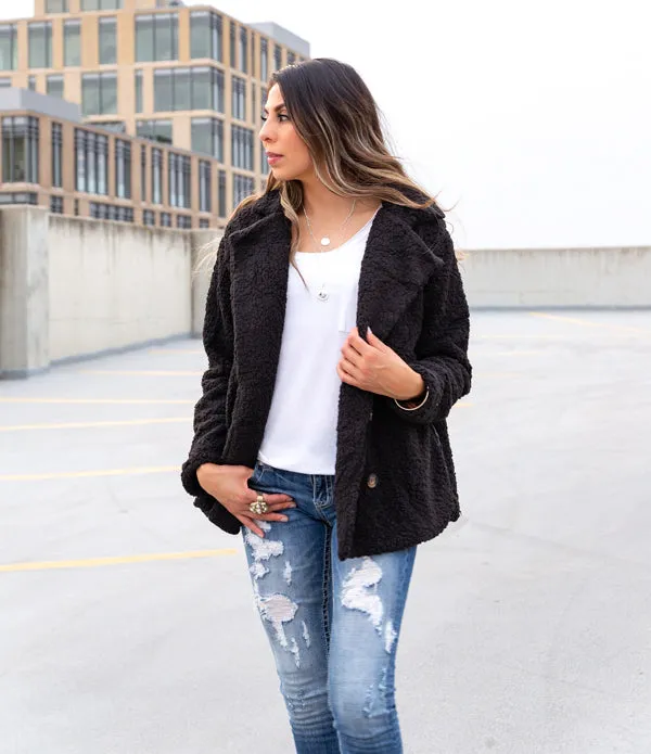 Plush Sherpa Jacket | S-2XL