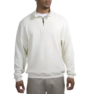 Port Authority - Flatback Rib 1/4 Zip Pullover.  F220