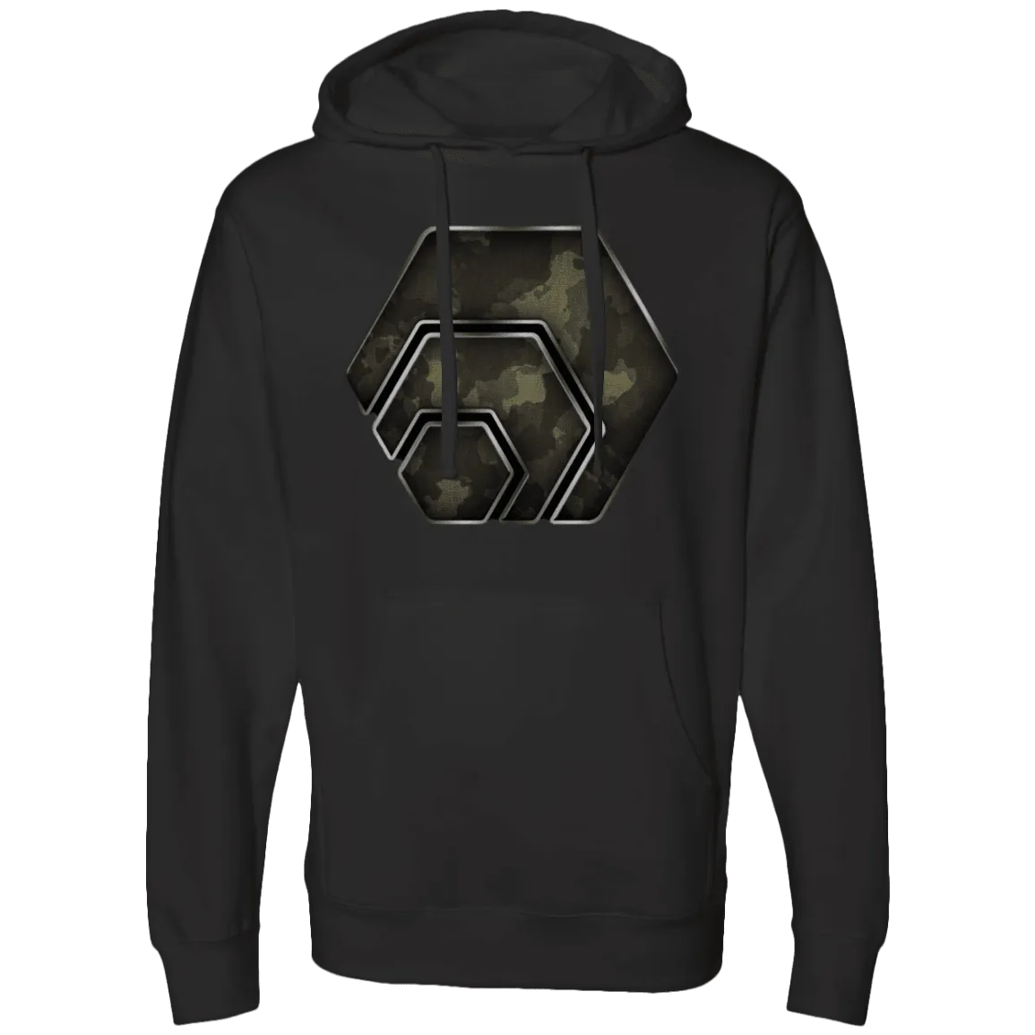 PulseChain Dark Hooded Sweatshirt