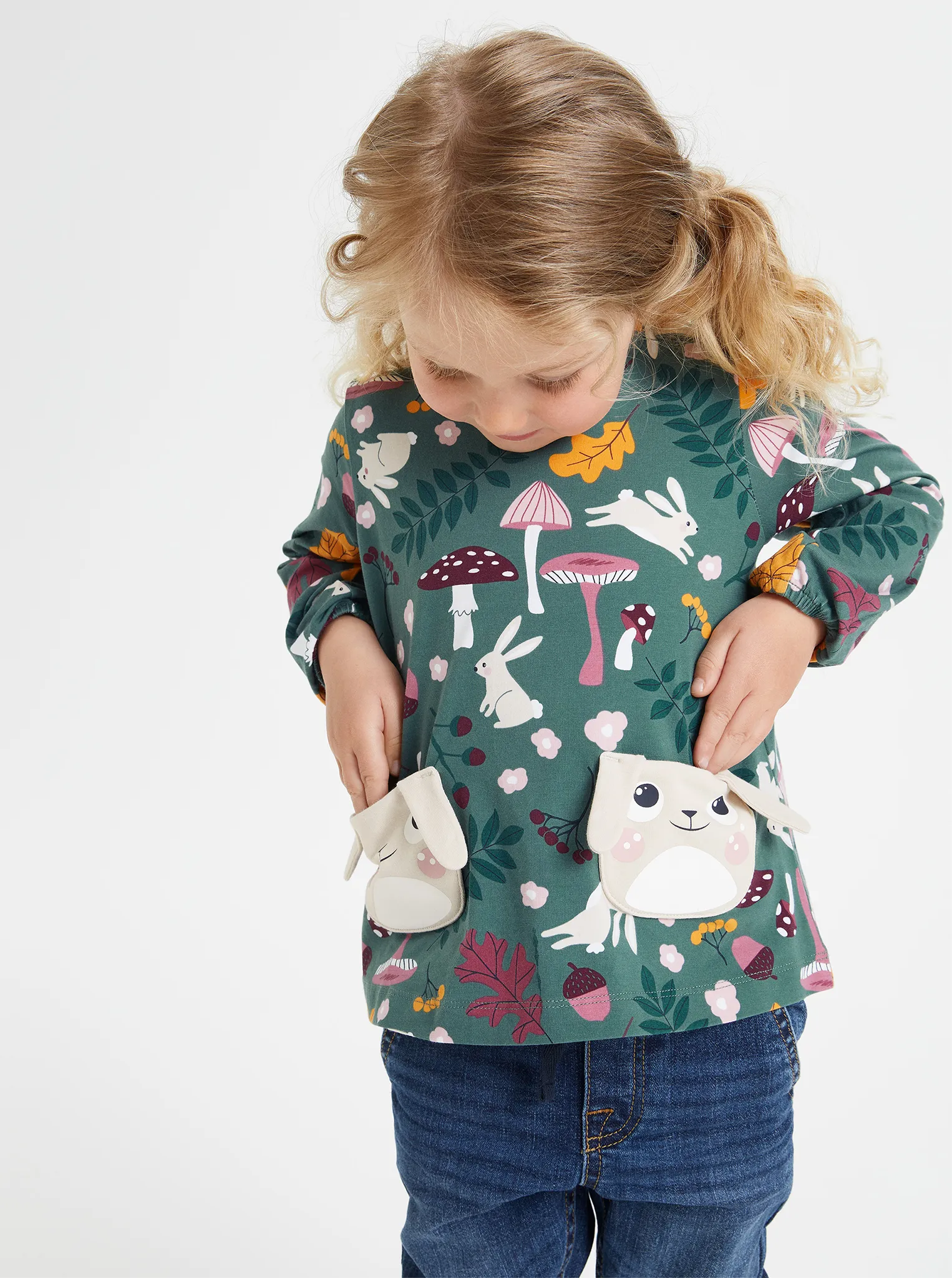 Rabbit Pocket Kids Top