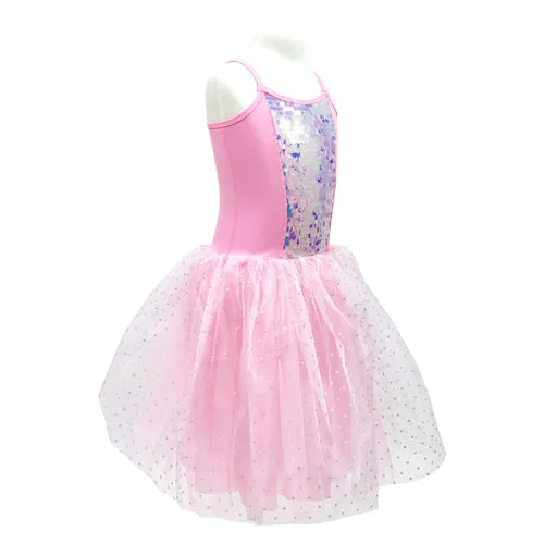 Romantic Ballet Sequin Sparkle Dress