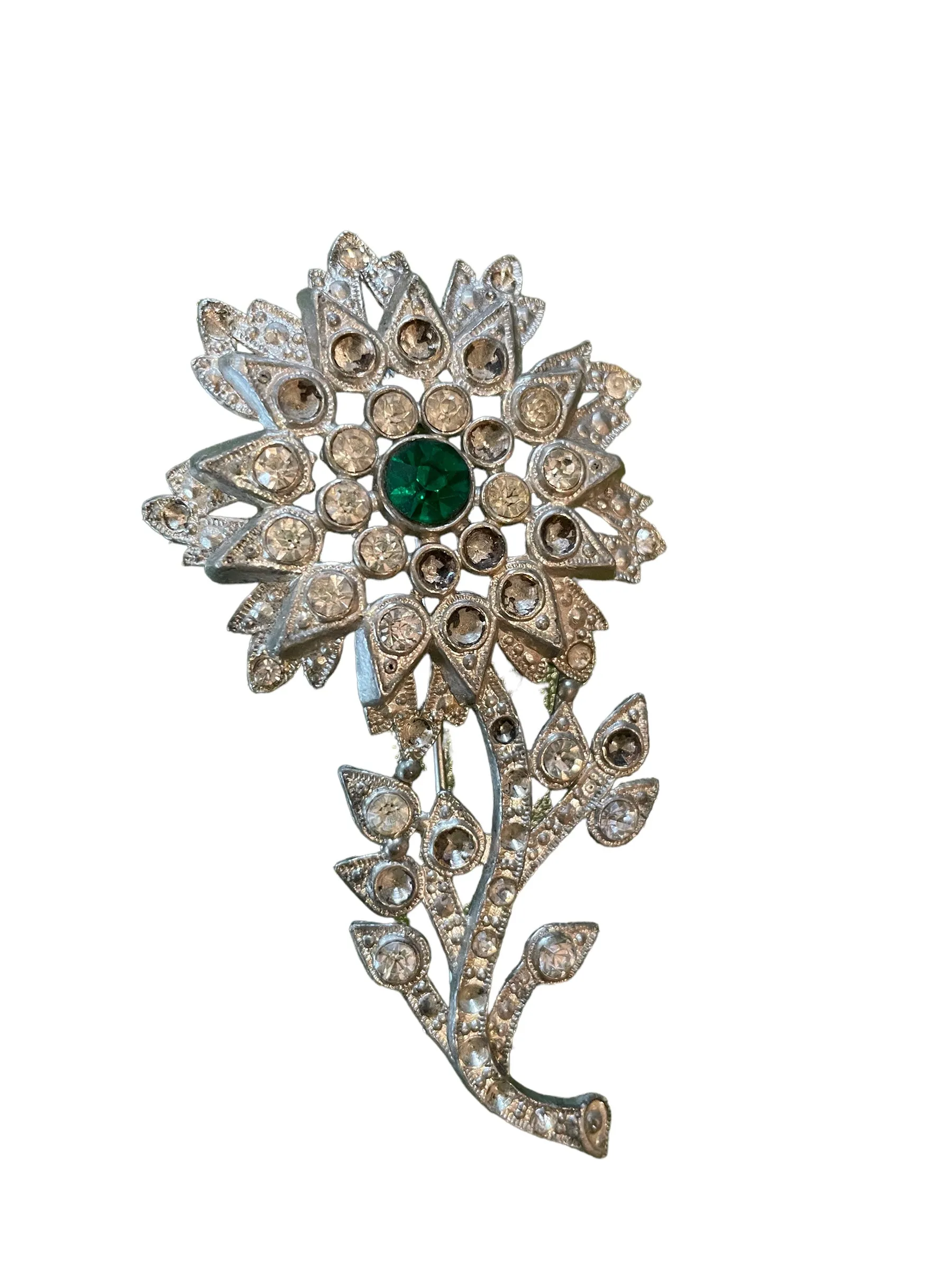 Silver Tone Brooch