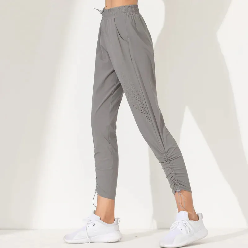 Stretch Tapered Lounge Yoga Run Sweatpants