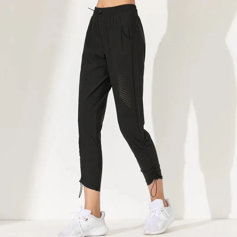 Stretch Tapered Lounge Yoga Run Sweatpants