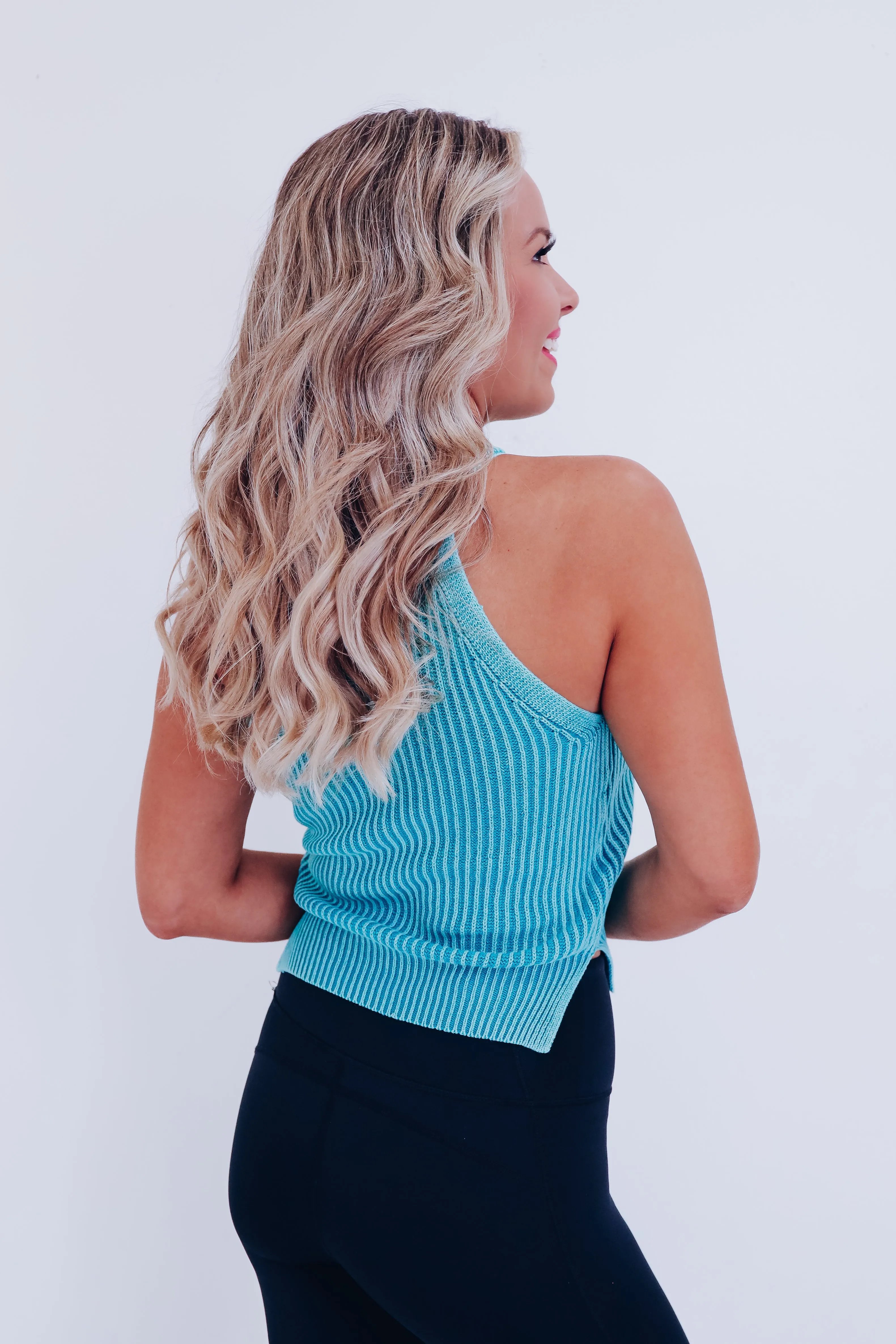 Tala Racerback Tank Top - Teal