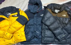 The north face puffer 700 jacket  pcs 10